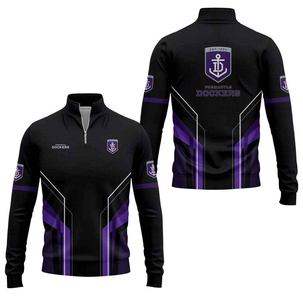 Fremantle Dockers Quarter-zip Pullover SC023