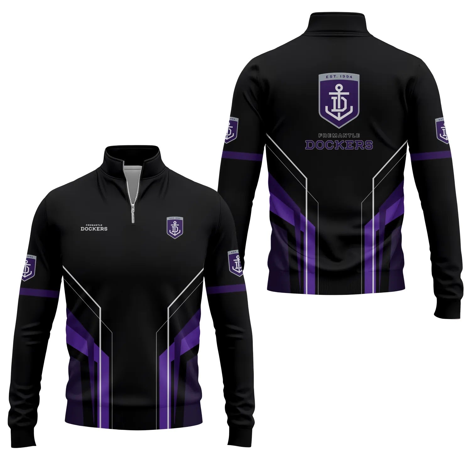 Fremantle Dockers Quarter-zip Pullover SC023