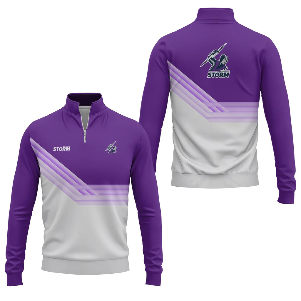 Melbourne Storm Quarter-zip Pullover SC106