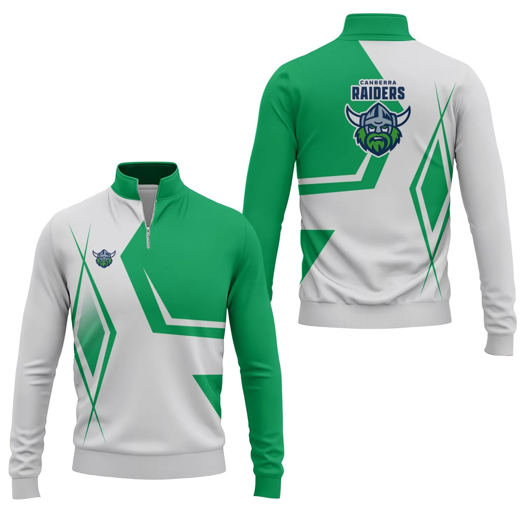 Canberra Raiders Quarter-zip Pullover SC080