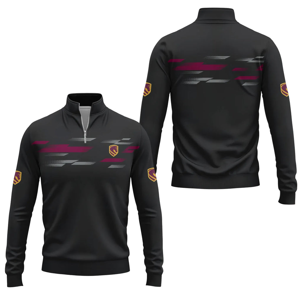 Brisbane Broncos Quarter-zip Pullover SC100