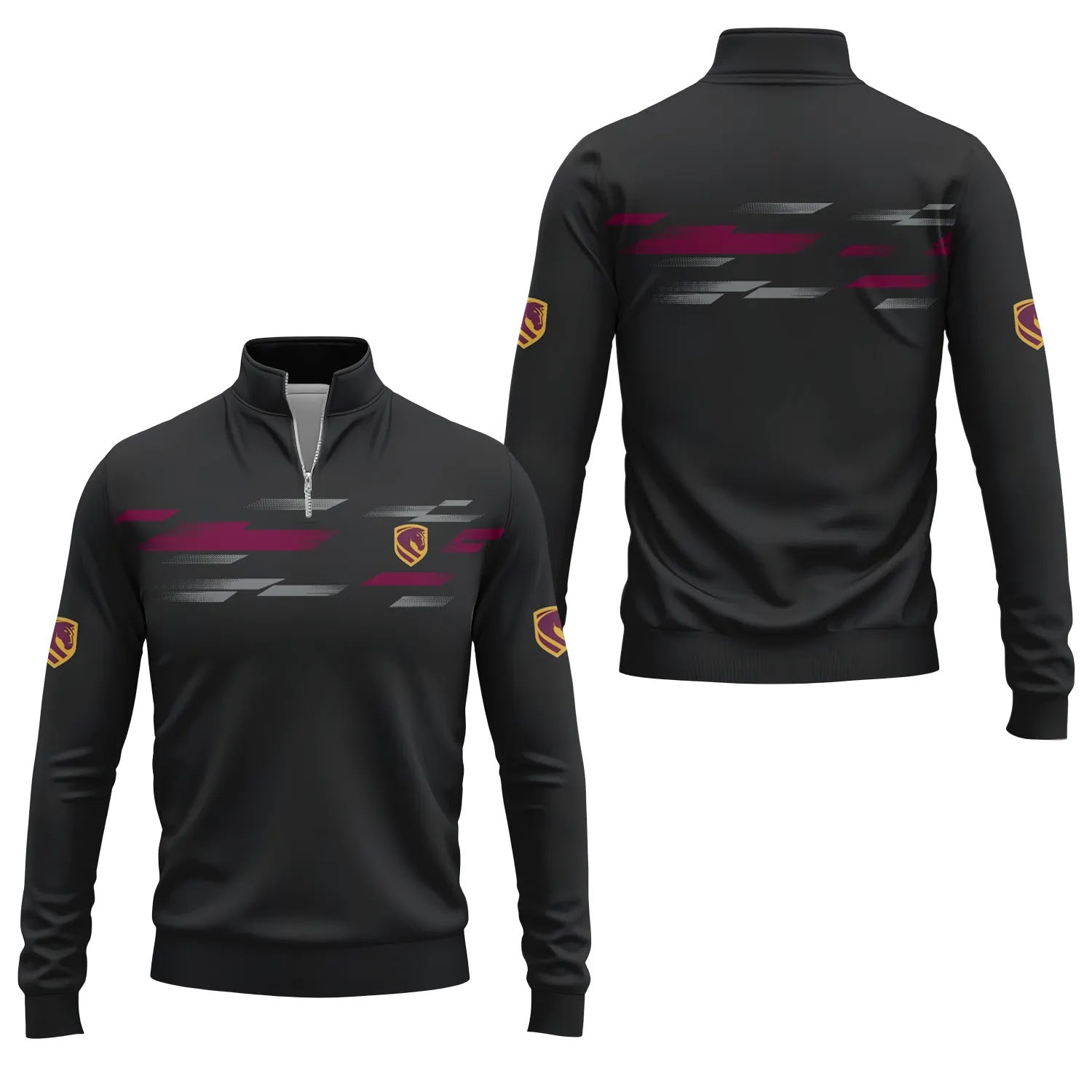 Brisbane Broncos Quarter-zip Pullover SC100