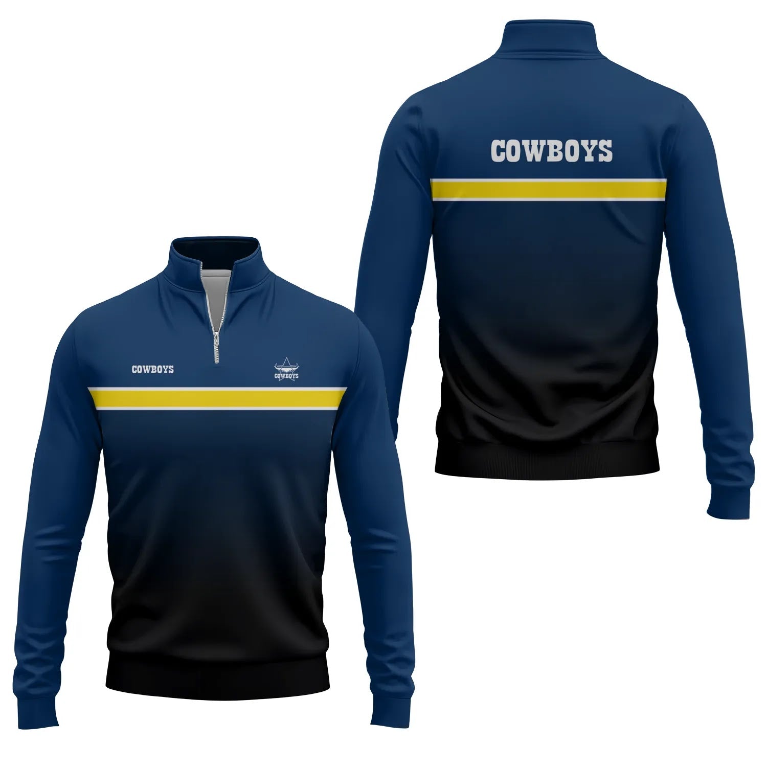 North Queensland Cowboys Quarter-zip Pullover SC050