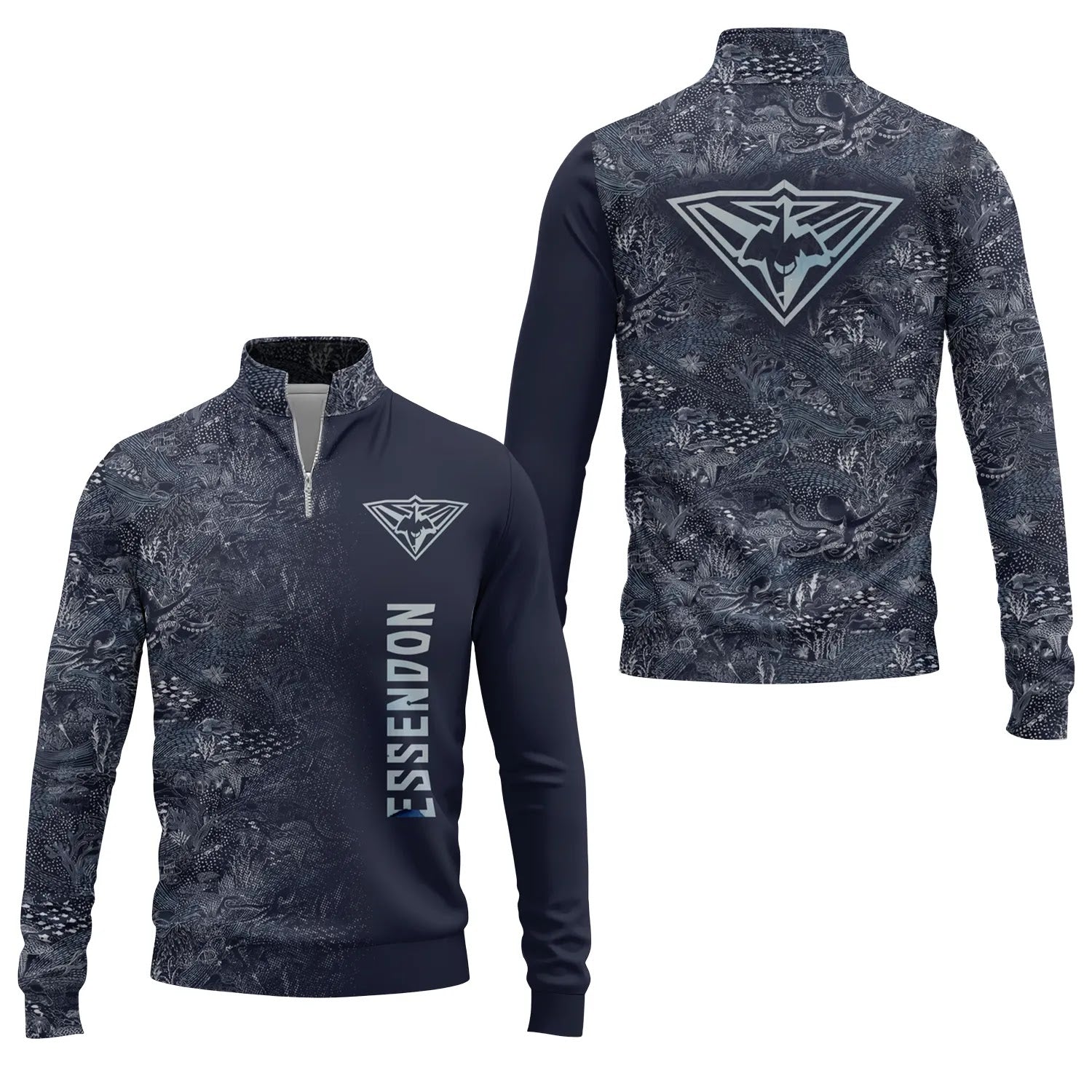 Essendon Bombers Quarter-zip Pullover SHW006