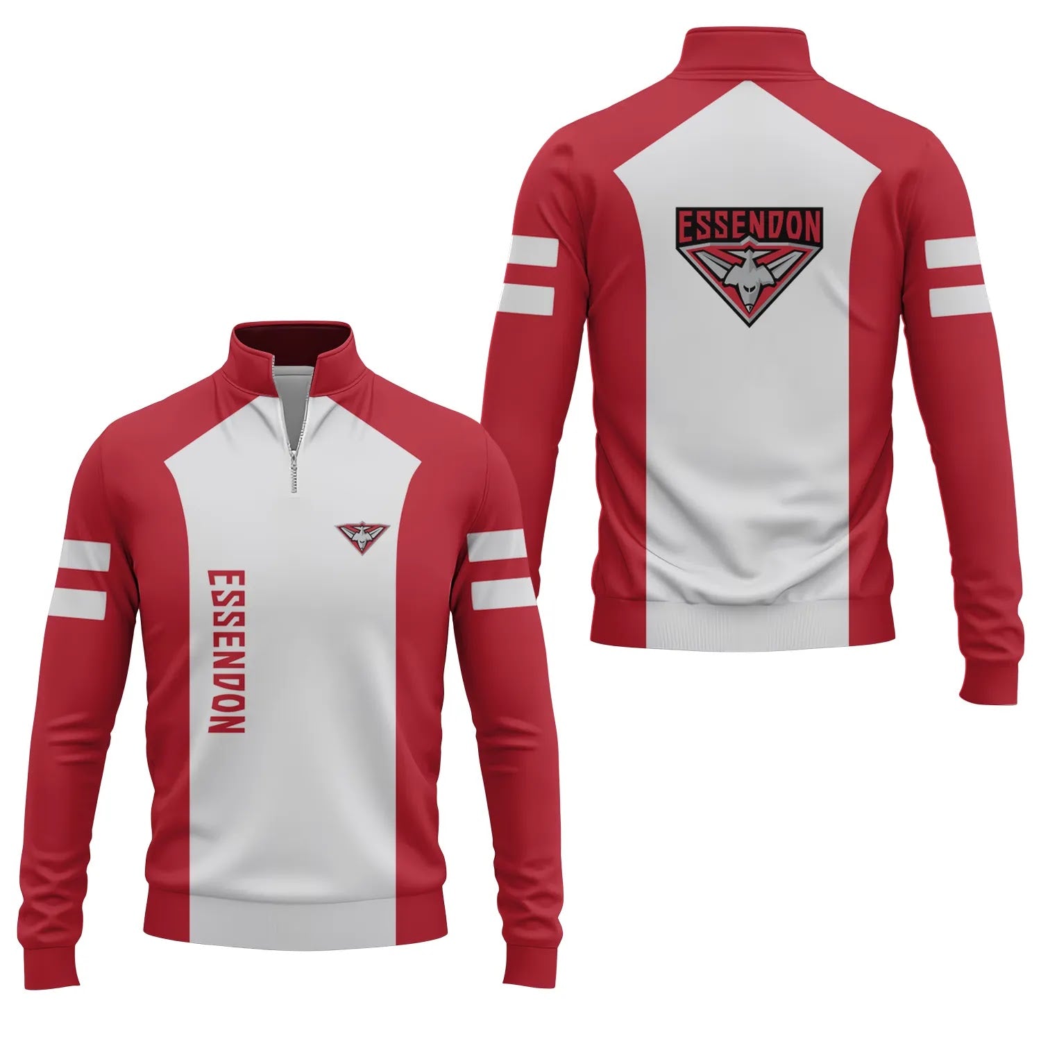 Essendon Bombers Quarter-zip Pullover SC078