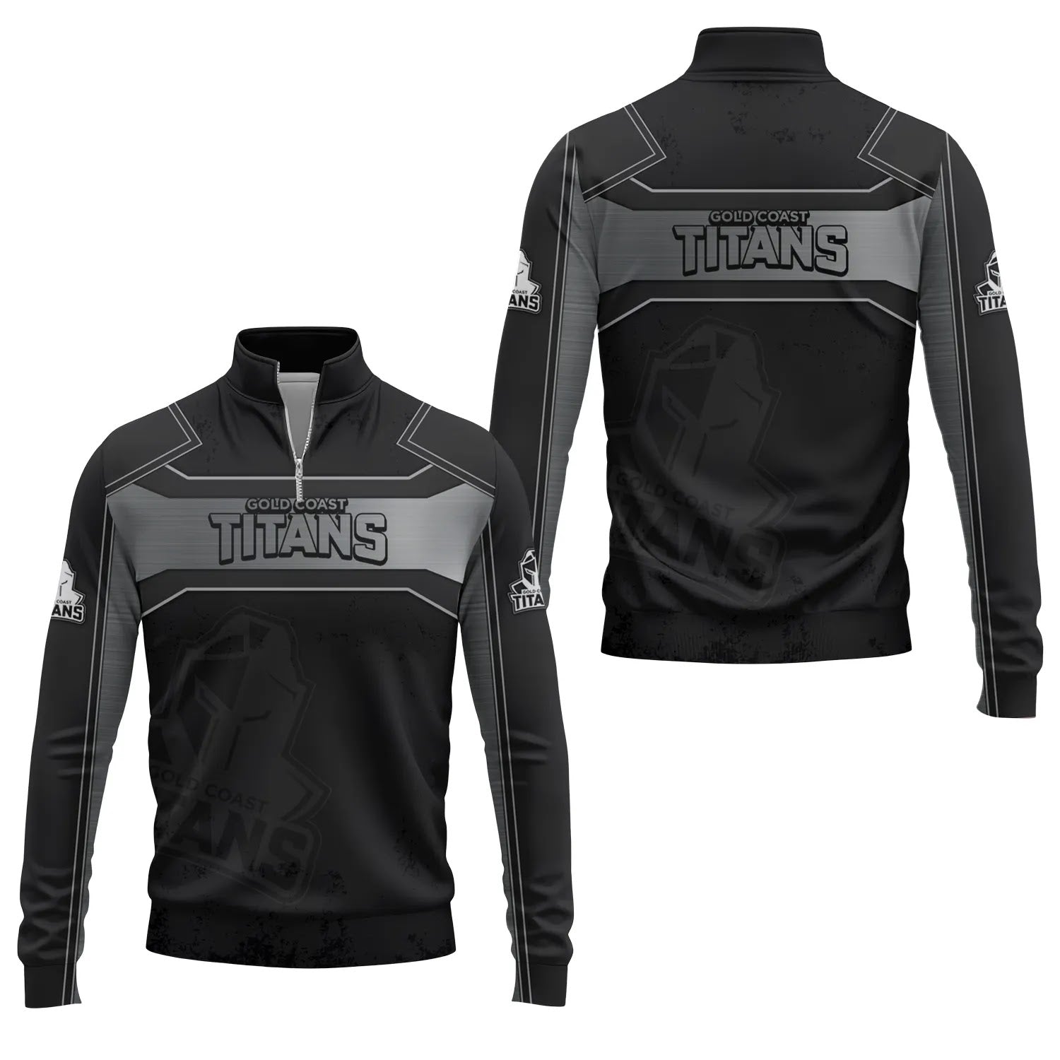 Gold Coast Titans Quarter-zip Pullover SC085