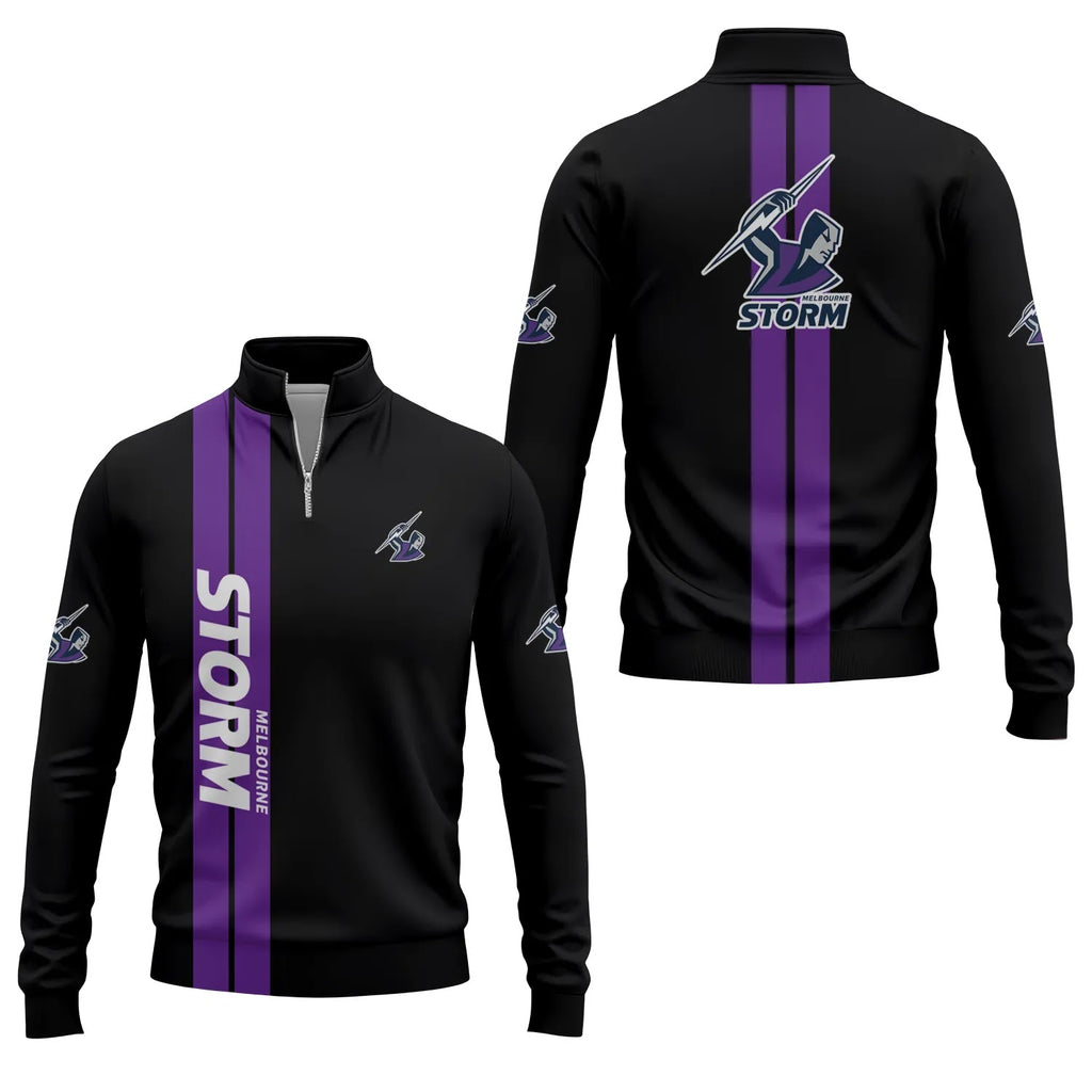Melbourne Storm Quarter-zip Pullover SC013