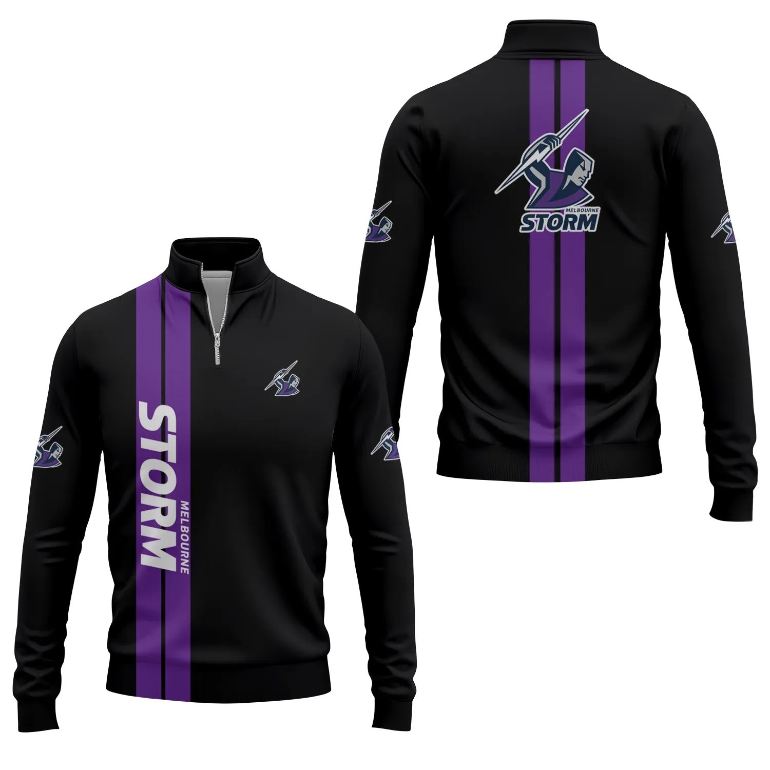 Melbourne Storm Quarter-zip Pullover SC013