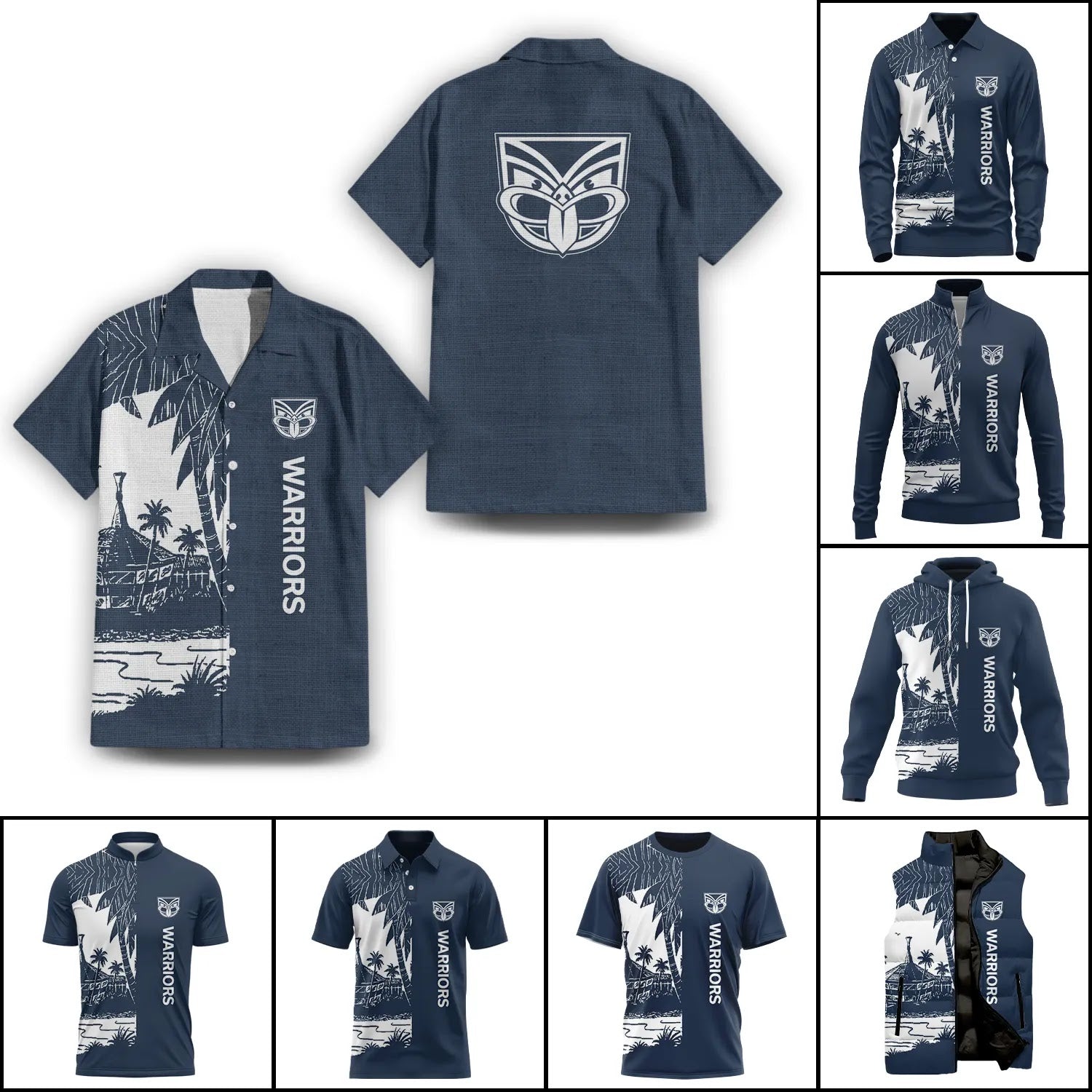 New Zealand Warriors Apparels SHW031