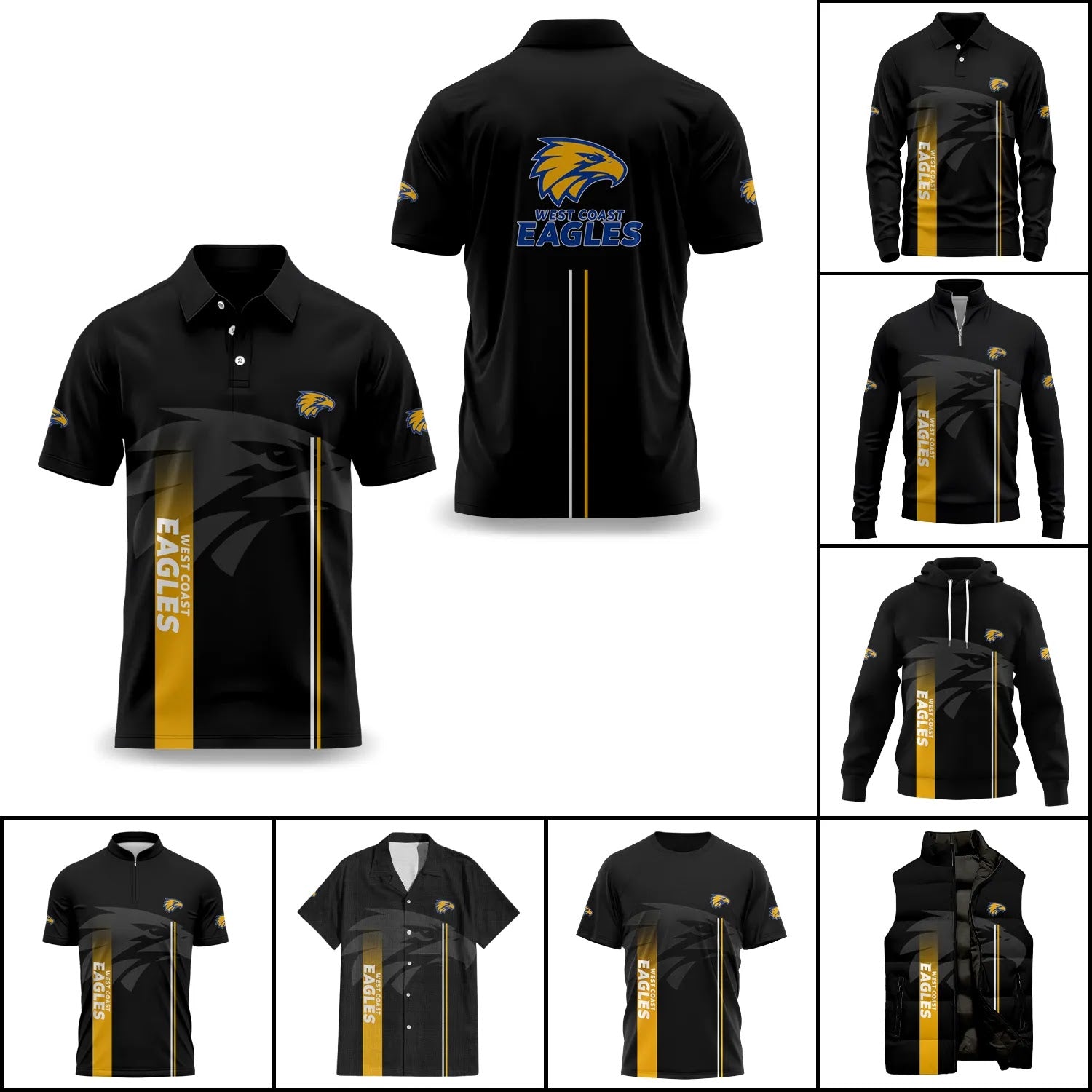 West Coast Eagles Apparels SC077
