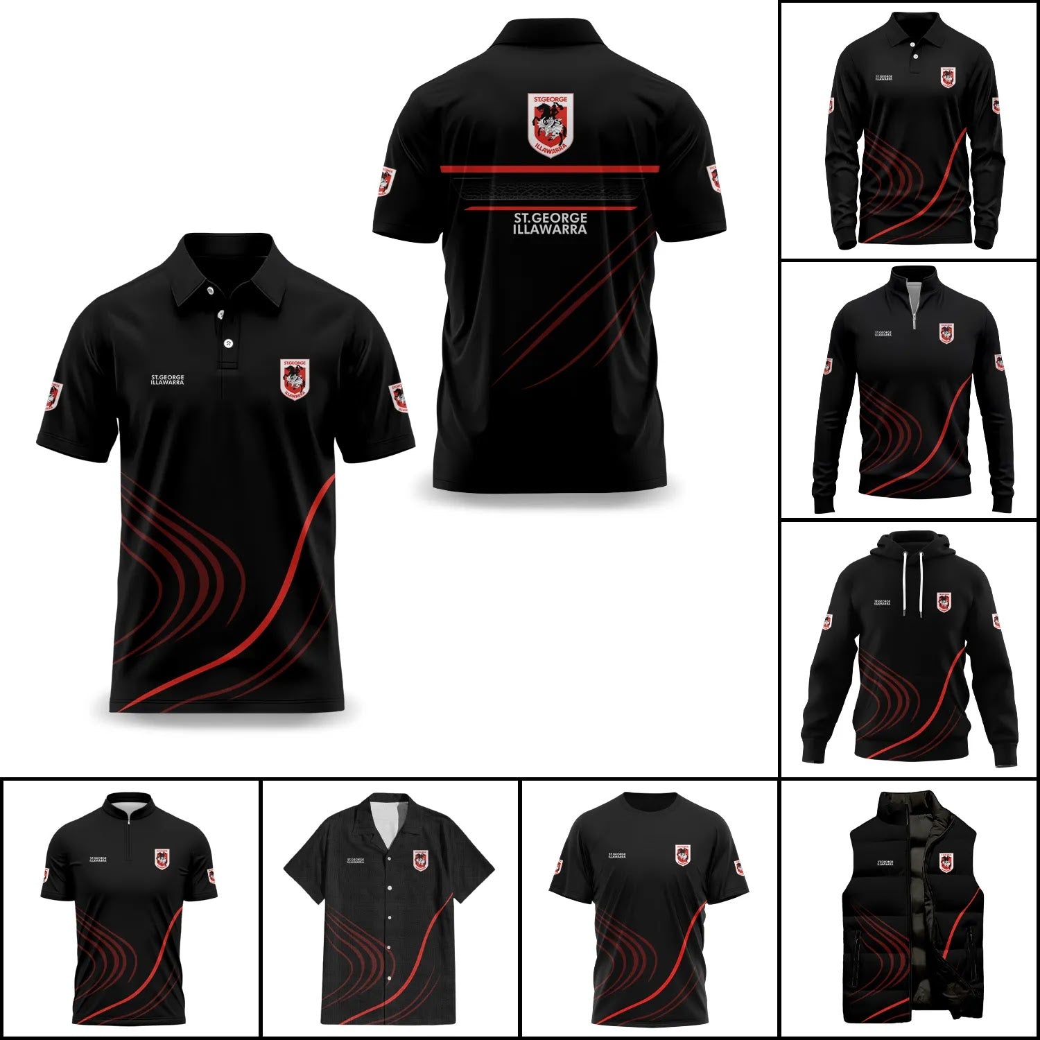 St George Illawarra Dragons Apparels SC024