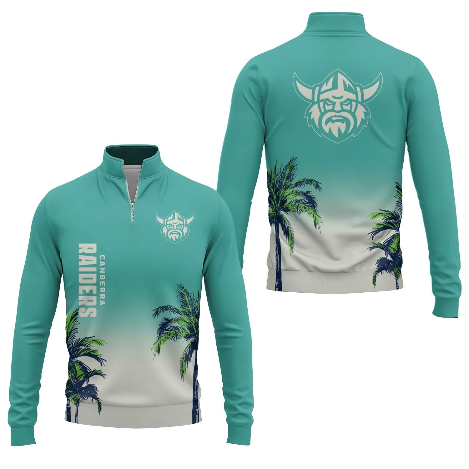 Canberra Raiders Quarter-zip Pullover SHW020