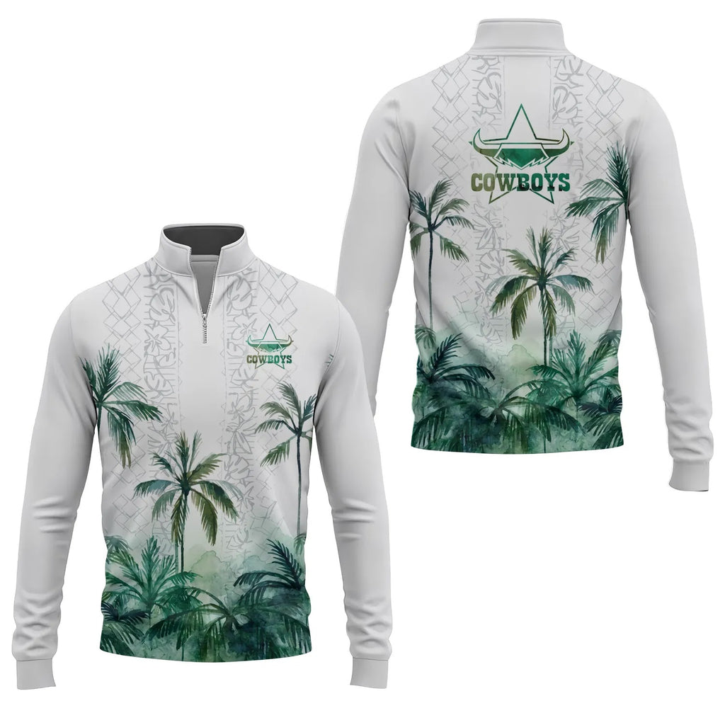 North Queensland Cowboys Quarter-zip Pullover SHW015