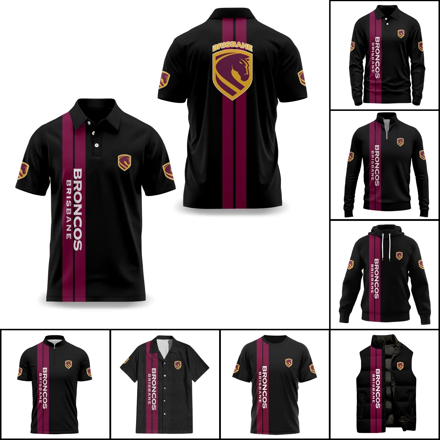 Brisbane Broncos Apparels SC013
