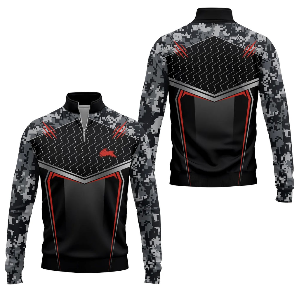 South Sydney Rabbitohs Quarter-zip Pullover SC115