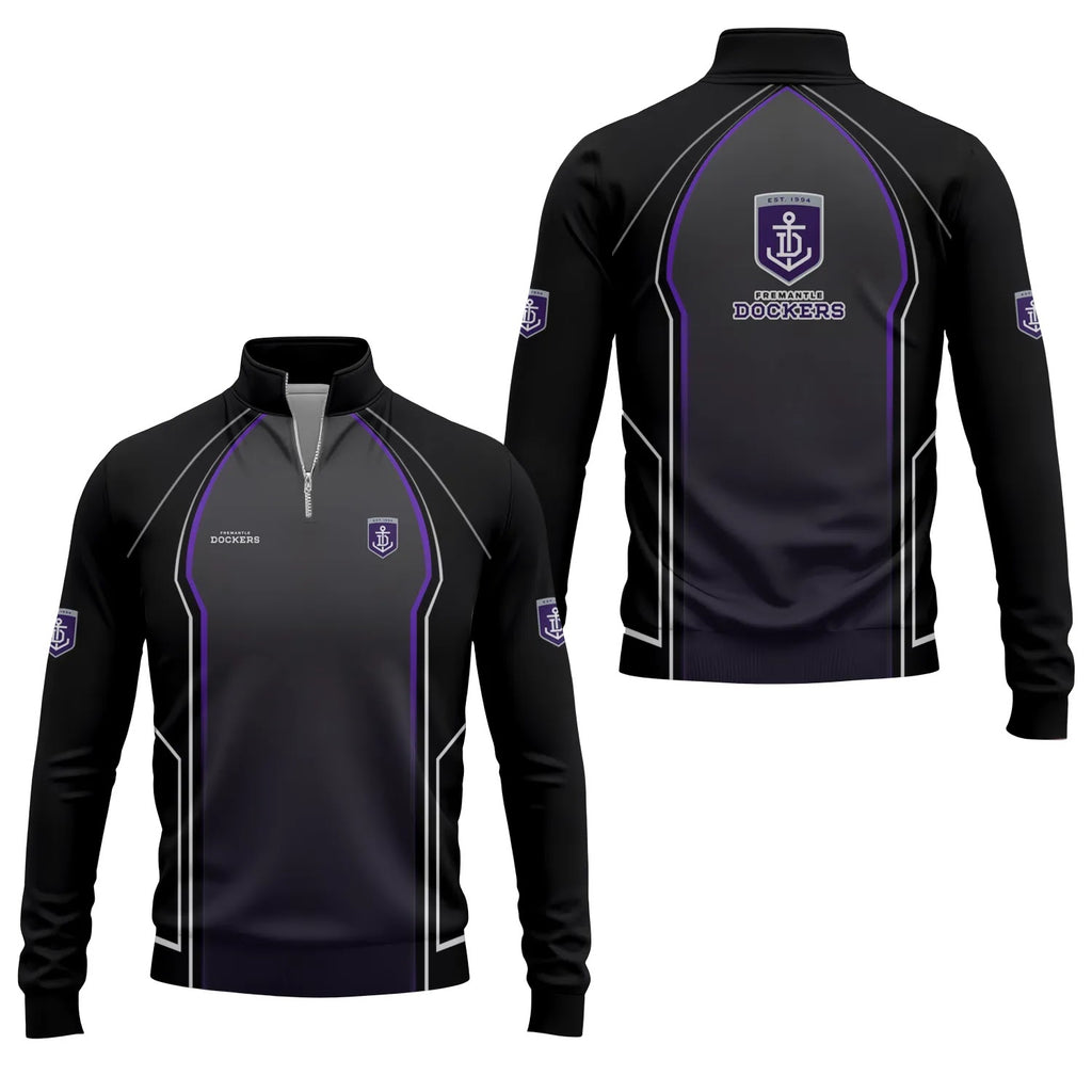 Fremantle Dockers Quarter-zip Pullover SC061