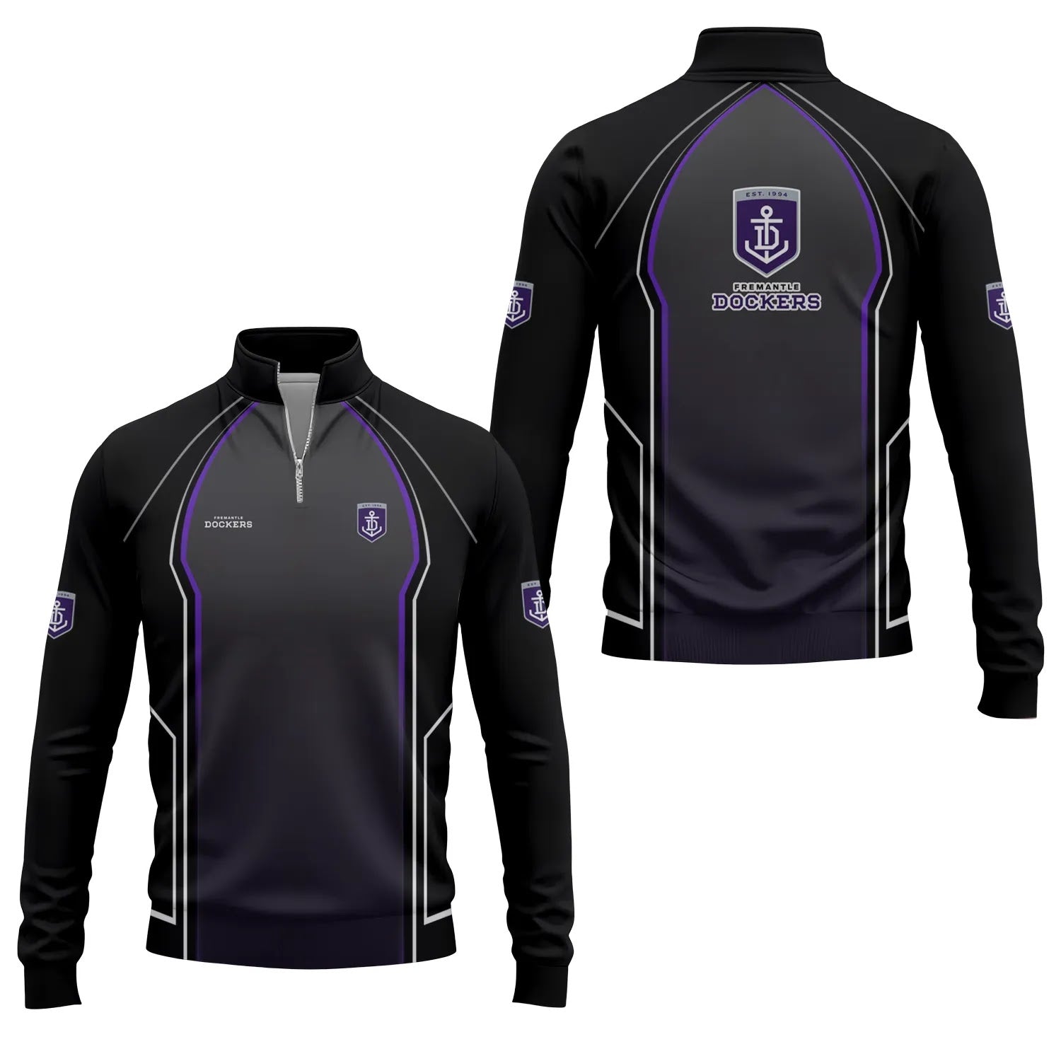 Fremantle Dockers Quarter-zip Pullover SC061