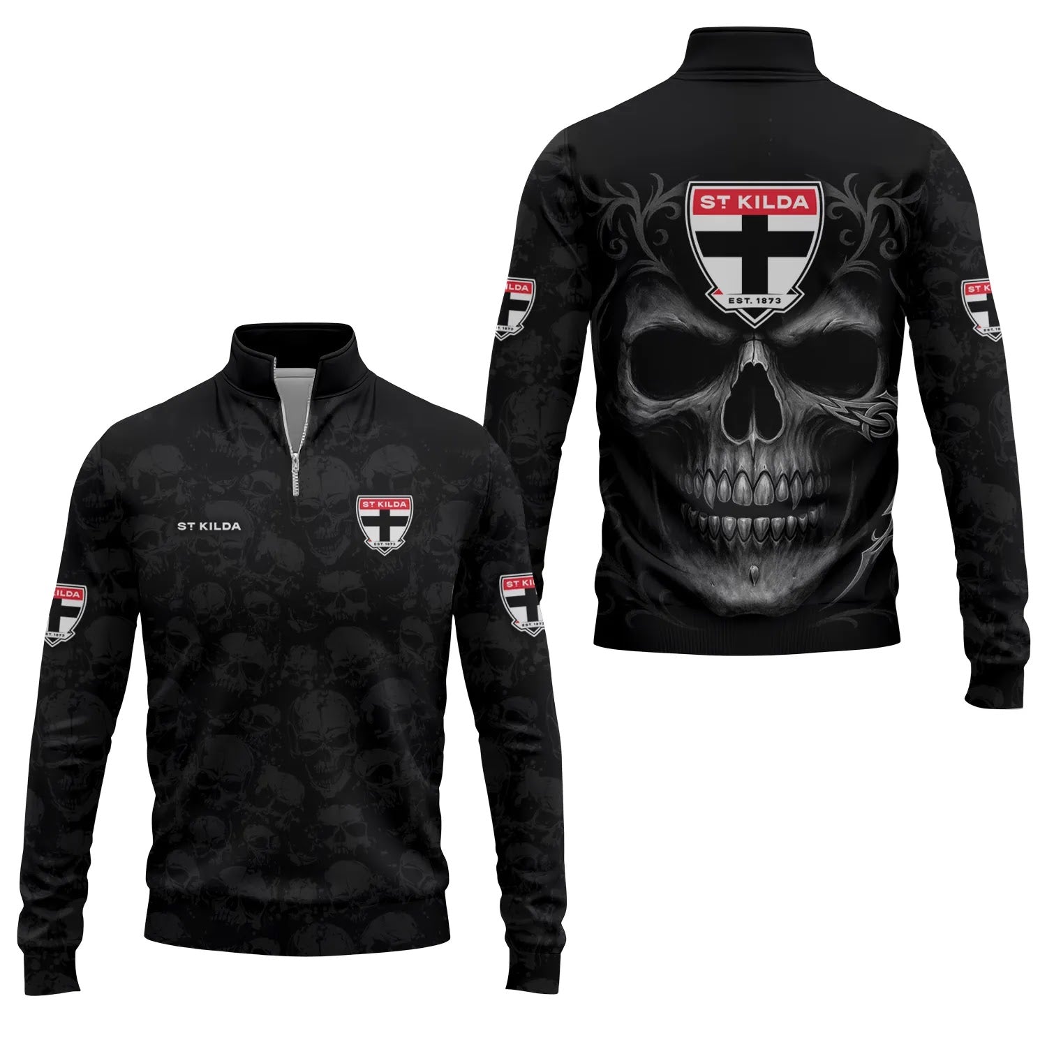 St Kilda Saints Quarter-zip Pullover SC014