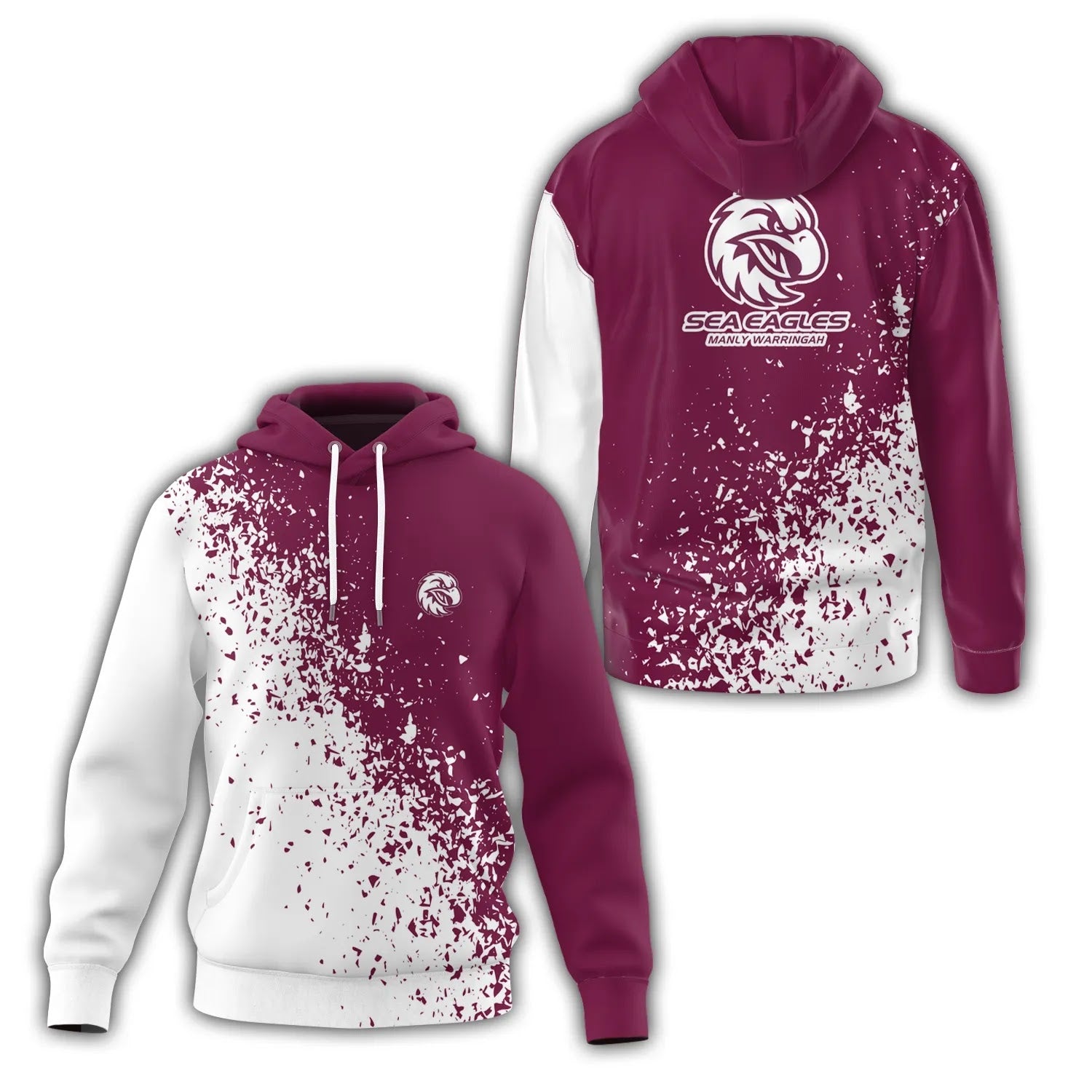 Manly Warringah Sea Eagles Hoodie SC070