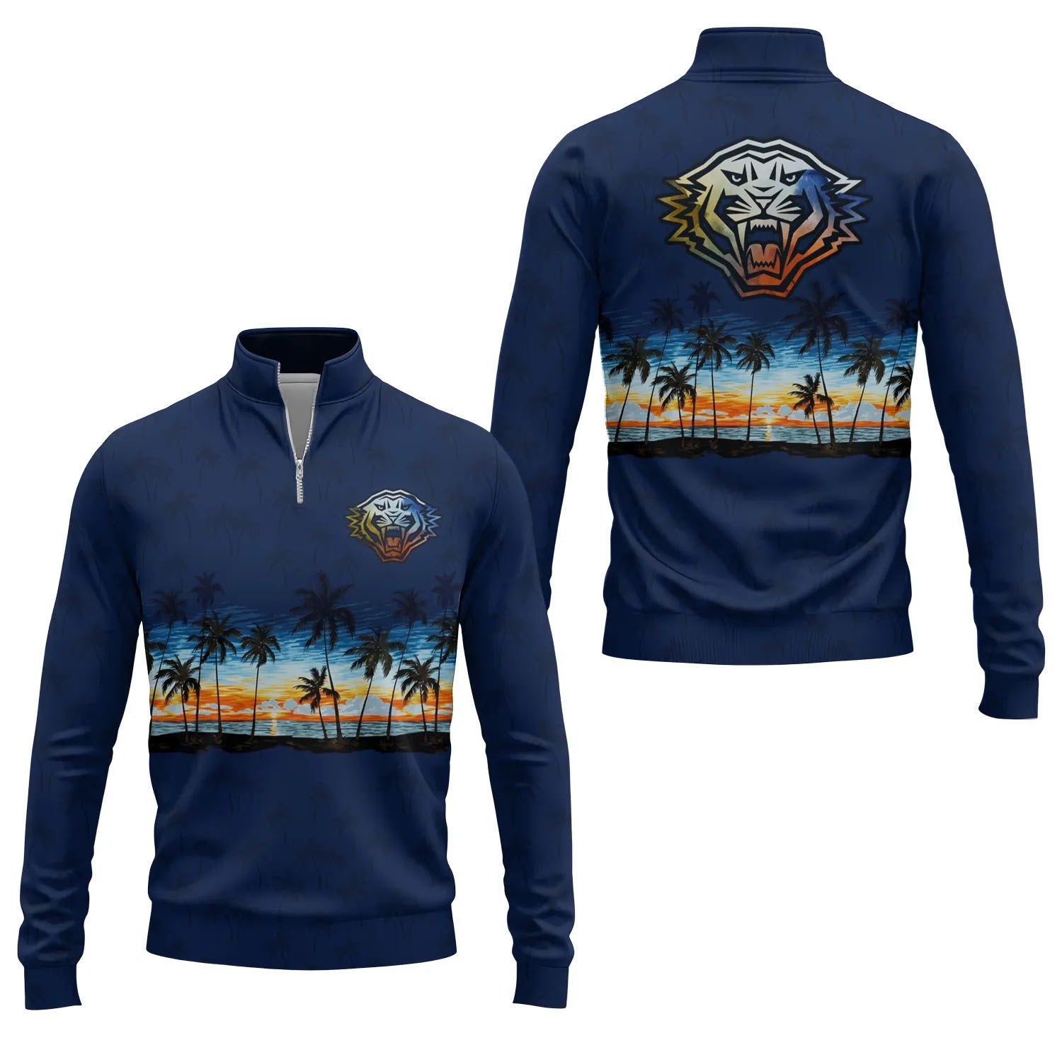 Wests Tigers Quarter-zip Pullover SHW017