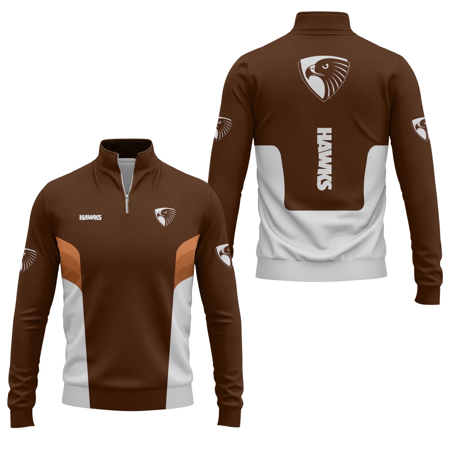 Hawthorn Hawks Quarter-zip Pullover SC043