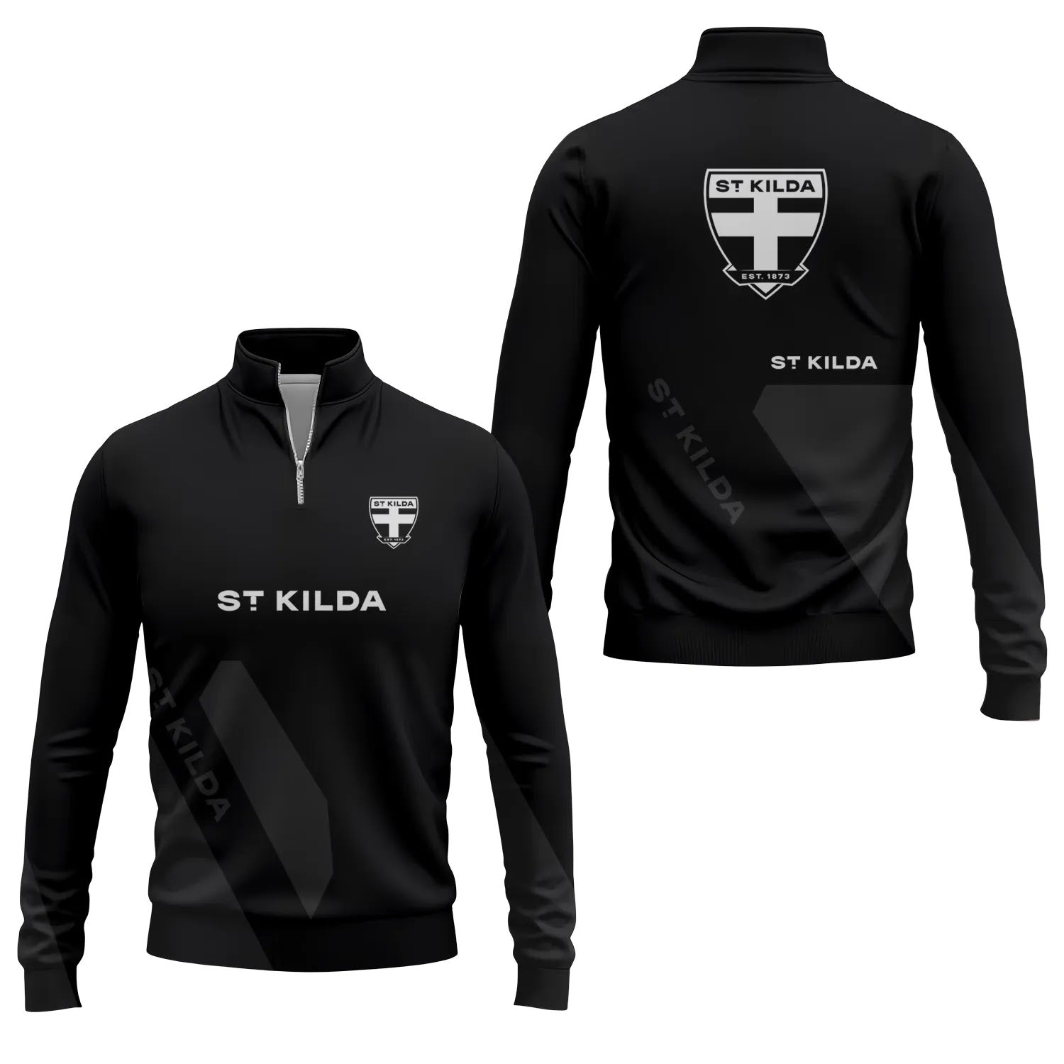 St Kilda Saints Quarter-zip Pullover SC117