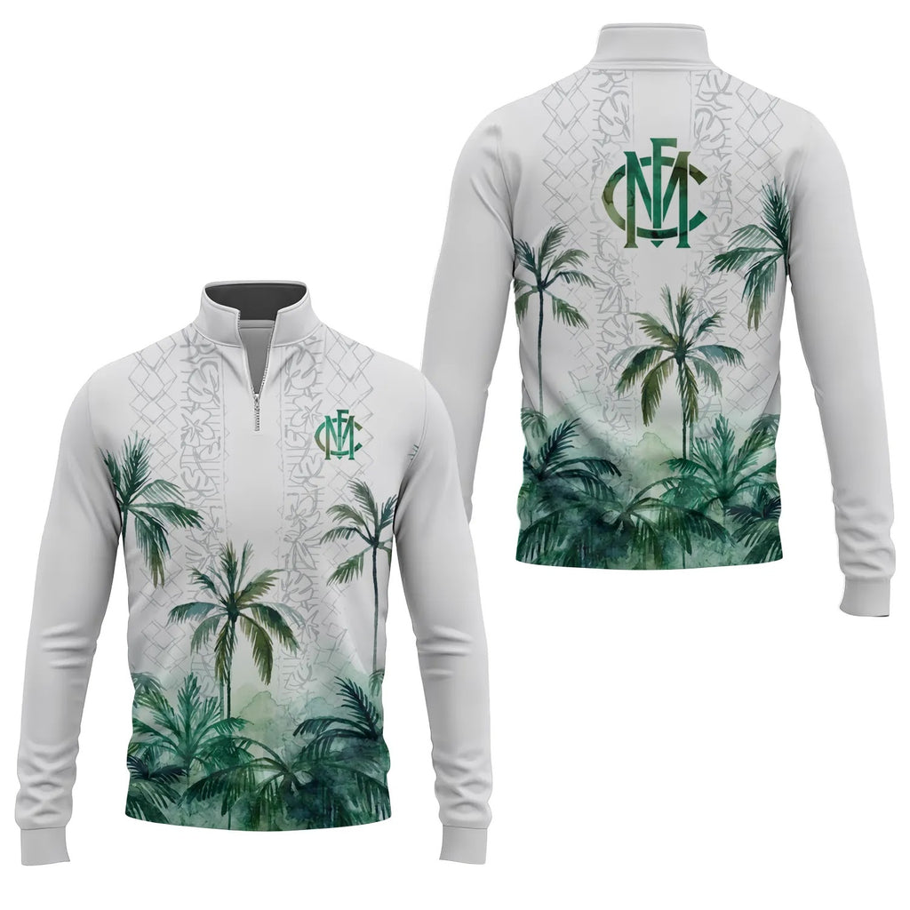 Melbourne Demons Quarter-zip Pullover SHW015