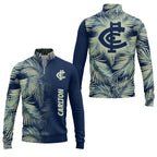Carlton Blues Quarter-zip Pullover SHW003