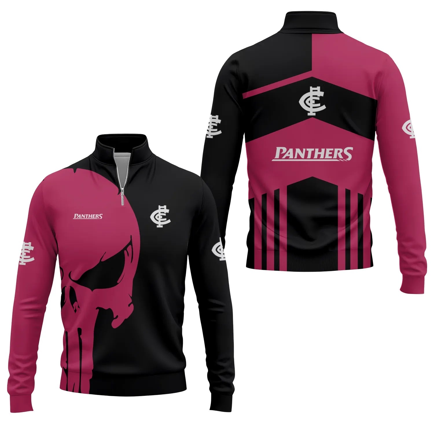 Penrith Panthers Quarter-zip Pullover SC026