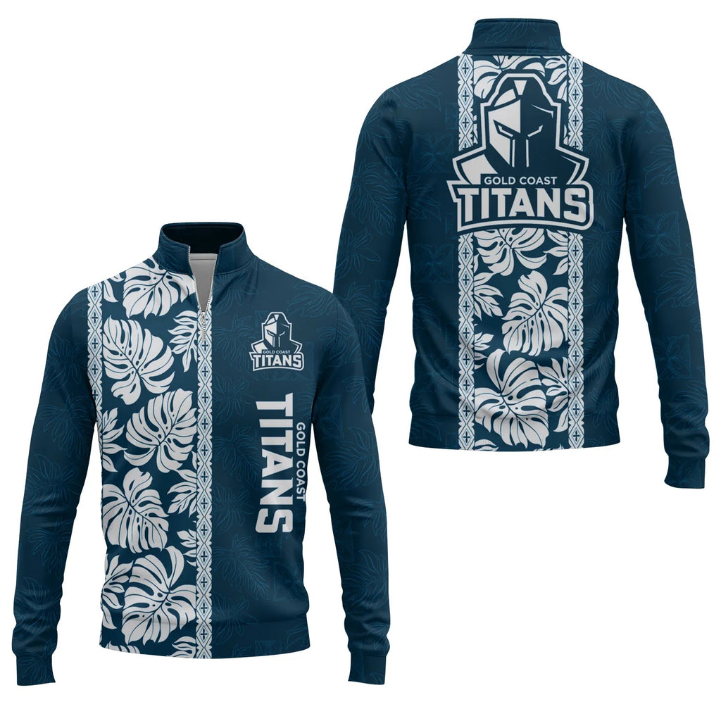 Gold Coast Titans Quarter-zip Pullover SHW046
