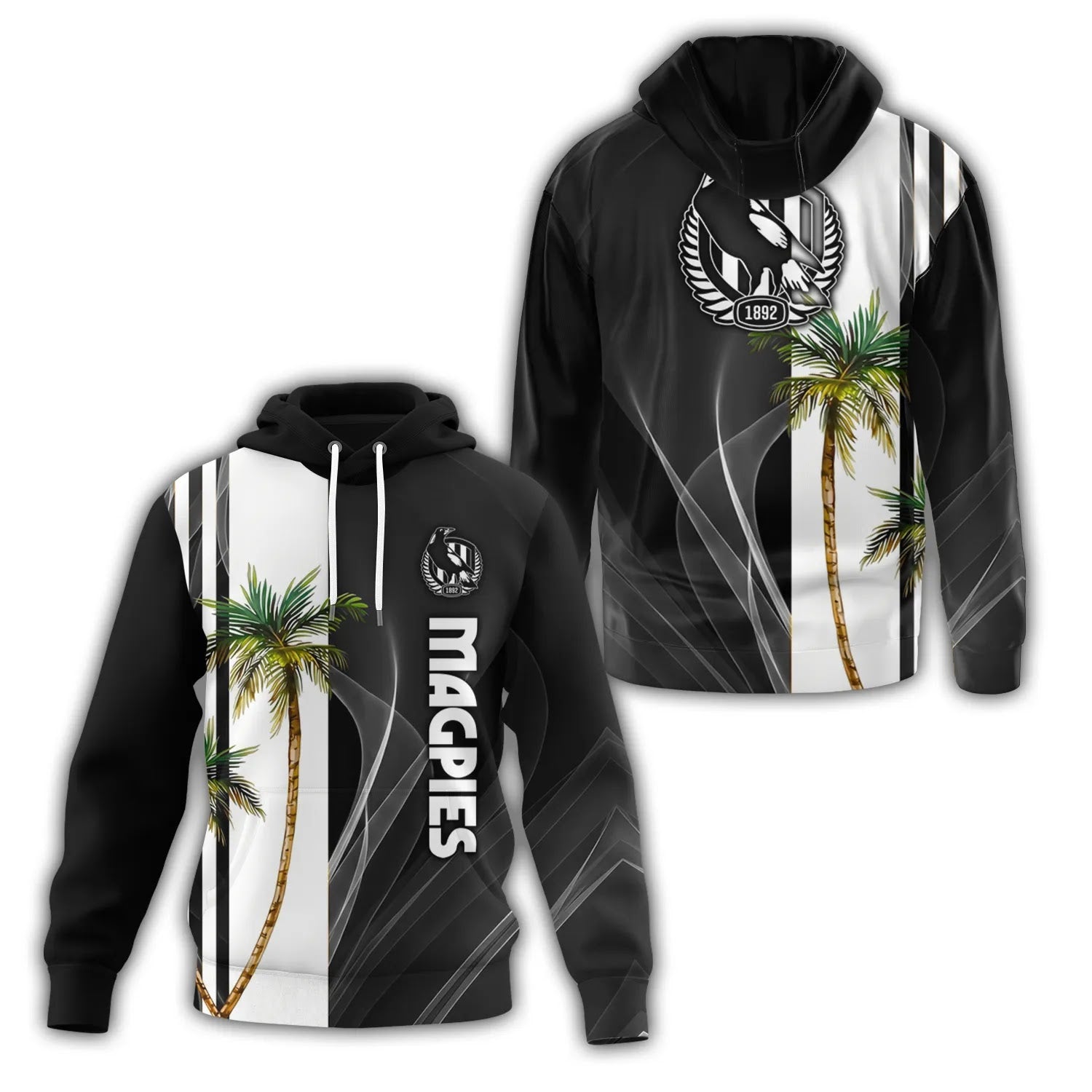 Collingwood Magpies Hoodie SHW036
