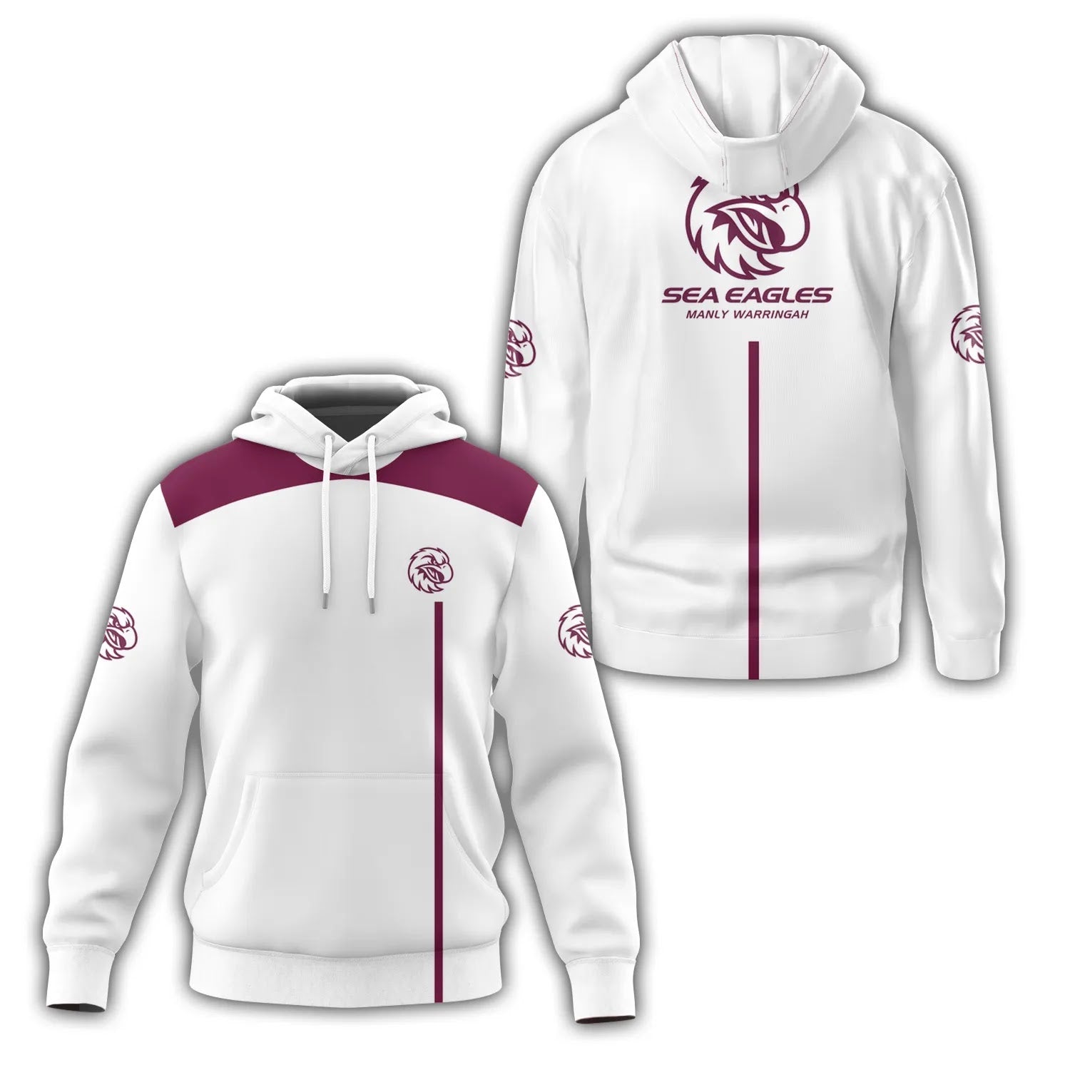 Manly Warringah Sea Eagles Hoodie SC021