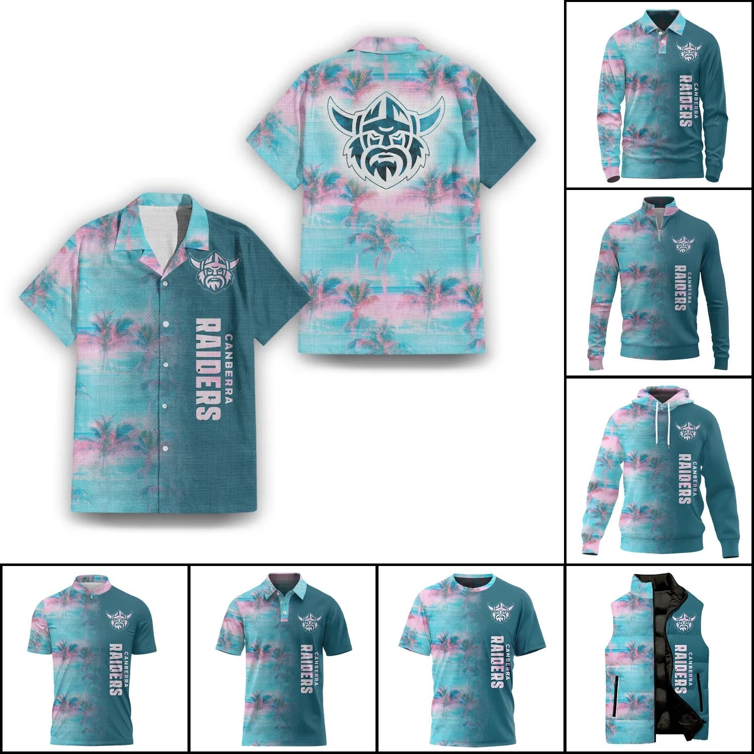 Canberra Raiders Apparels SHW058