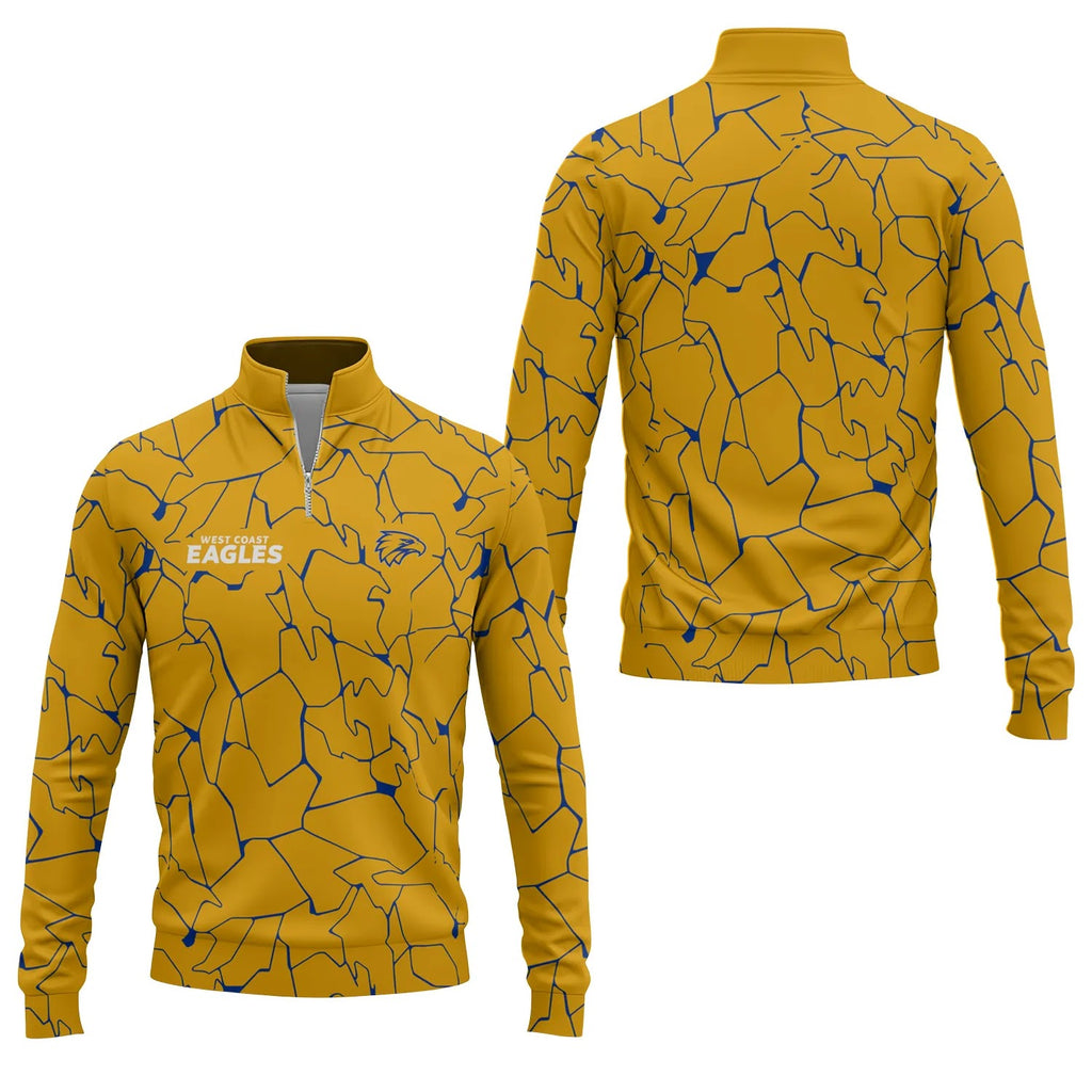 West Coast Eagles Quarter-zip Pullover SC103