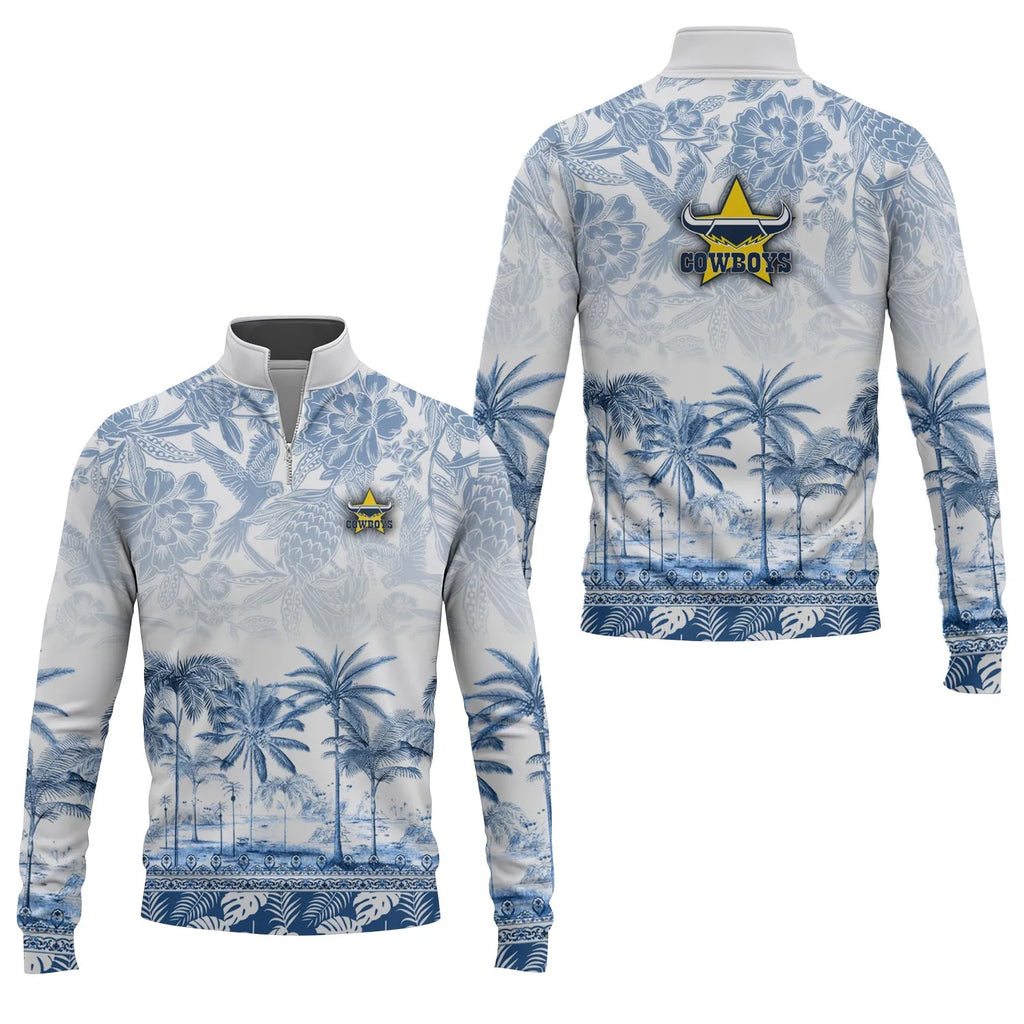 North Queensland Cowboys Quarter-zip Pullover SC045