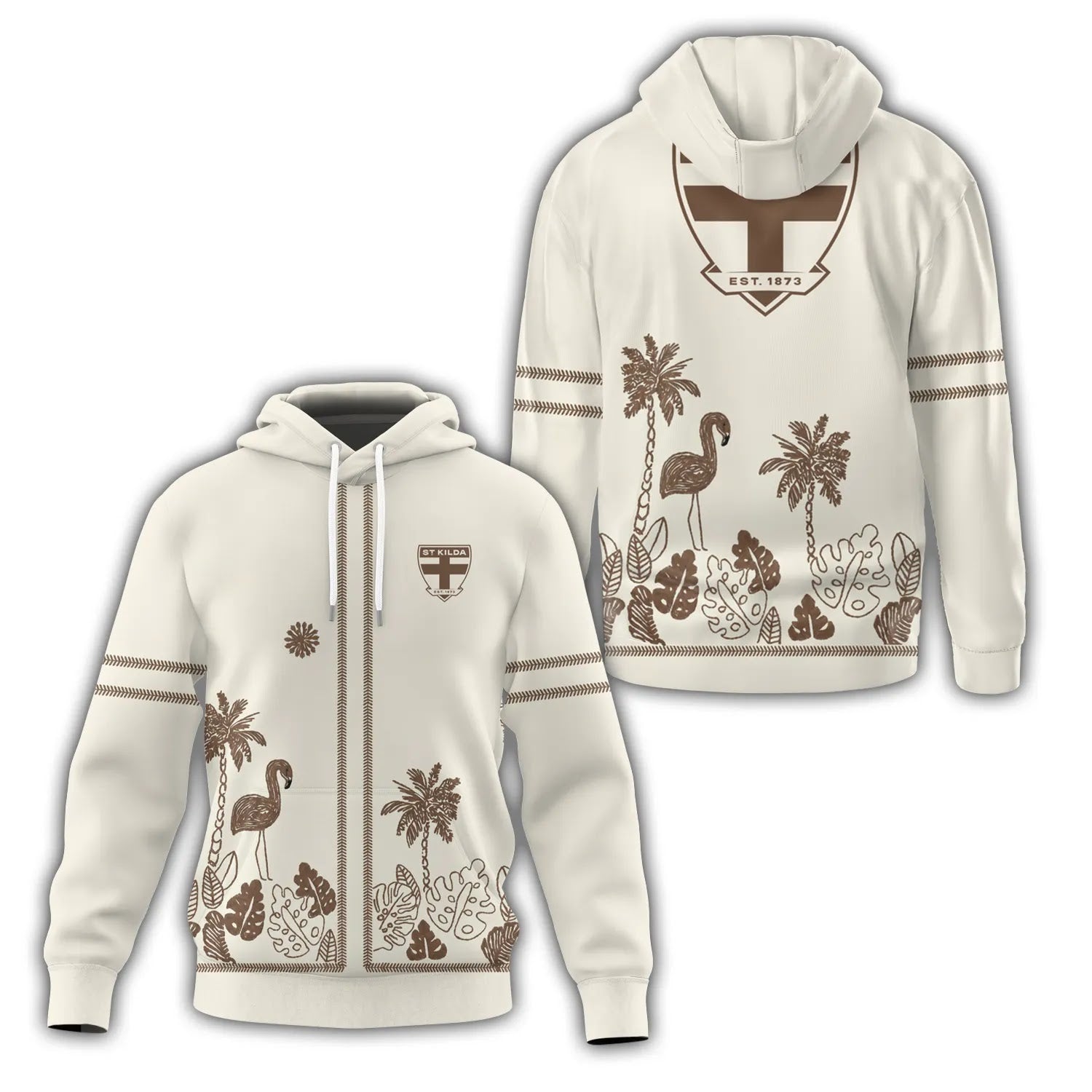 St Kilda Saints Hoodie SHW044