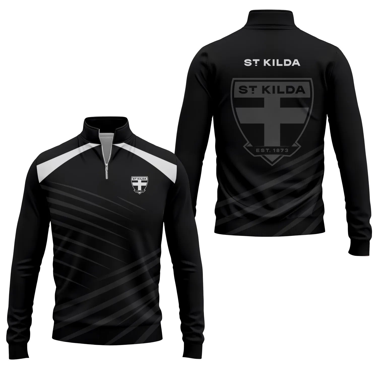 St Kilda Saints Quarter-zip Pullover SC082