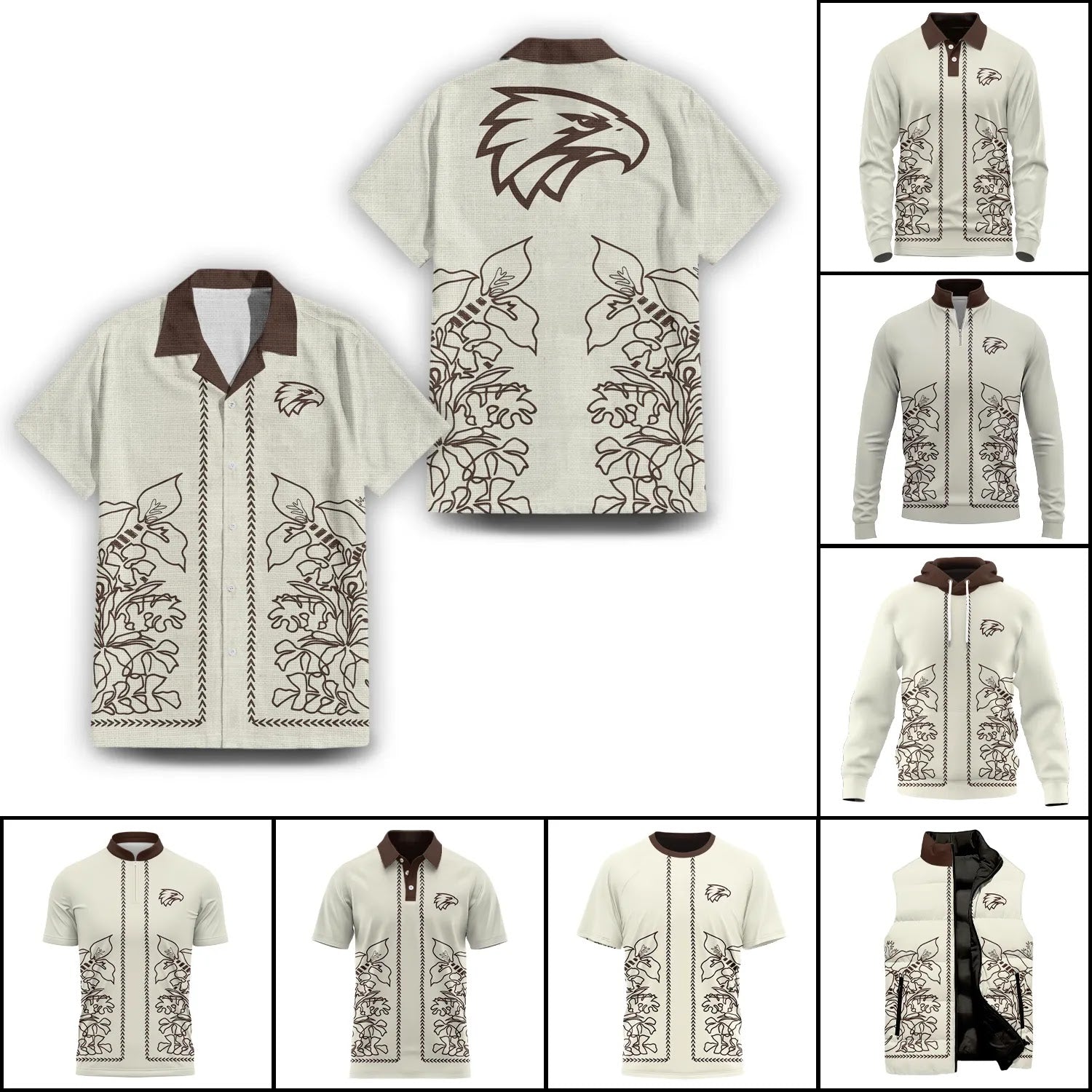 West Coast Eagles Apparels SHW064