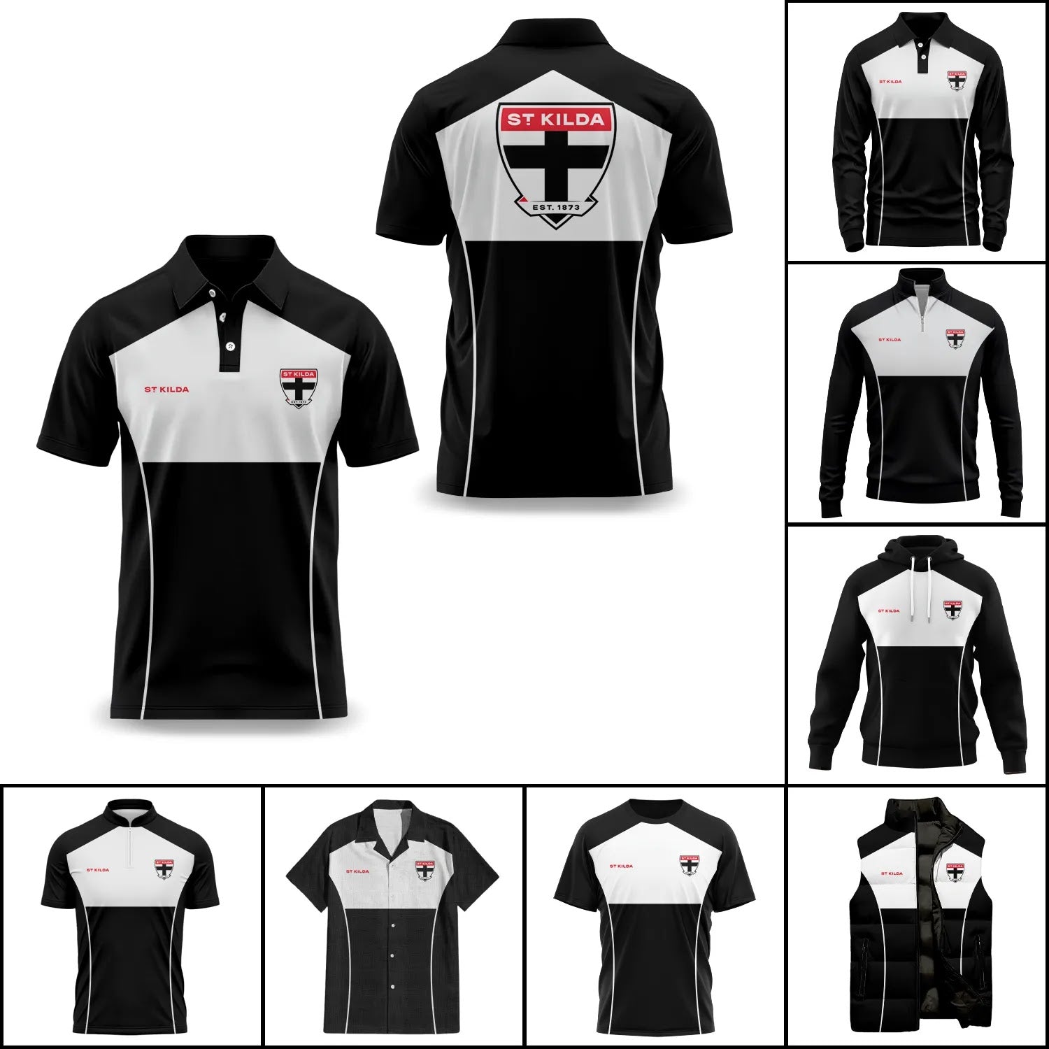 St Kilda Saints Apparels SC028