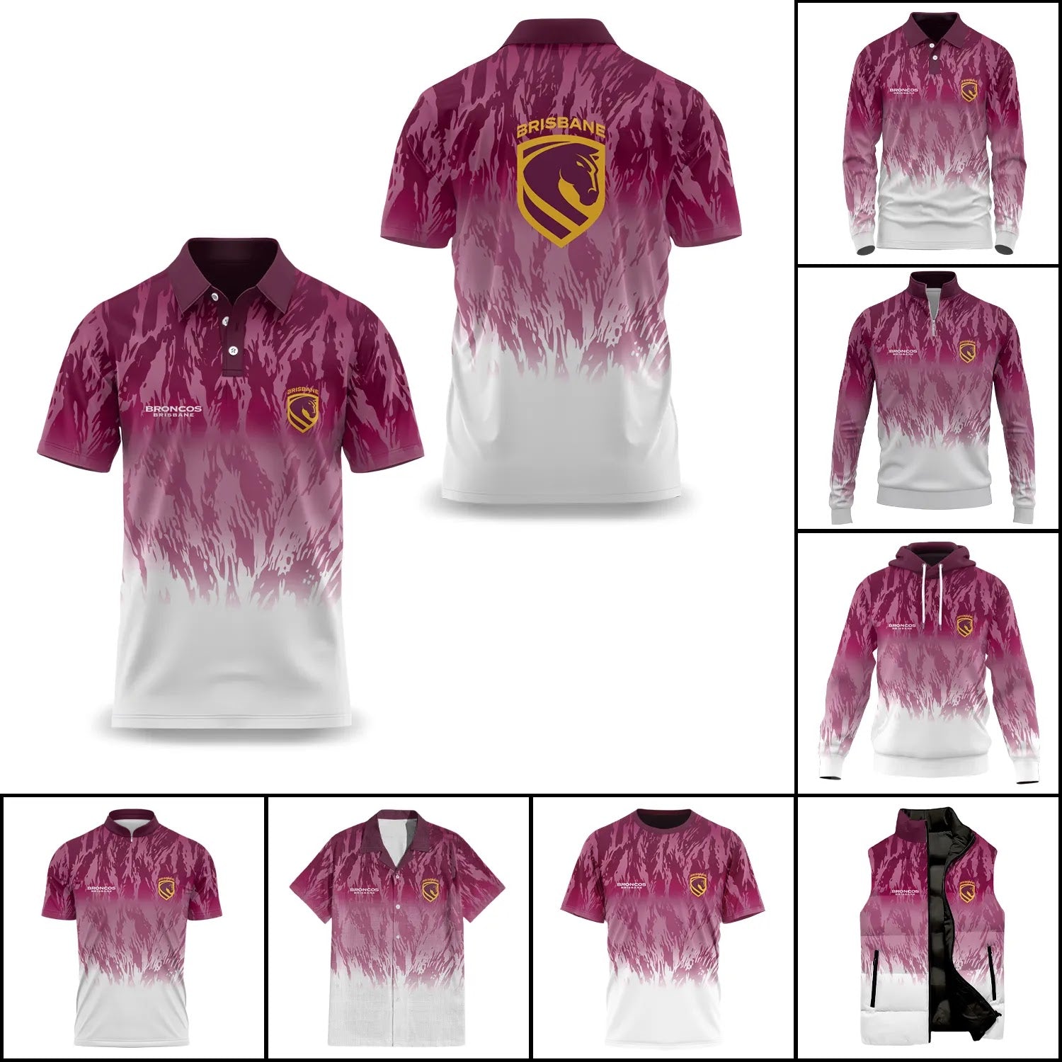 Brisbane Broncos Apparels SC069