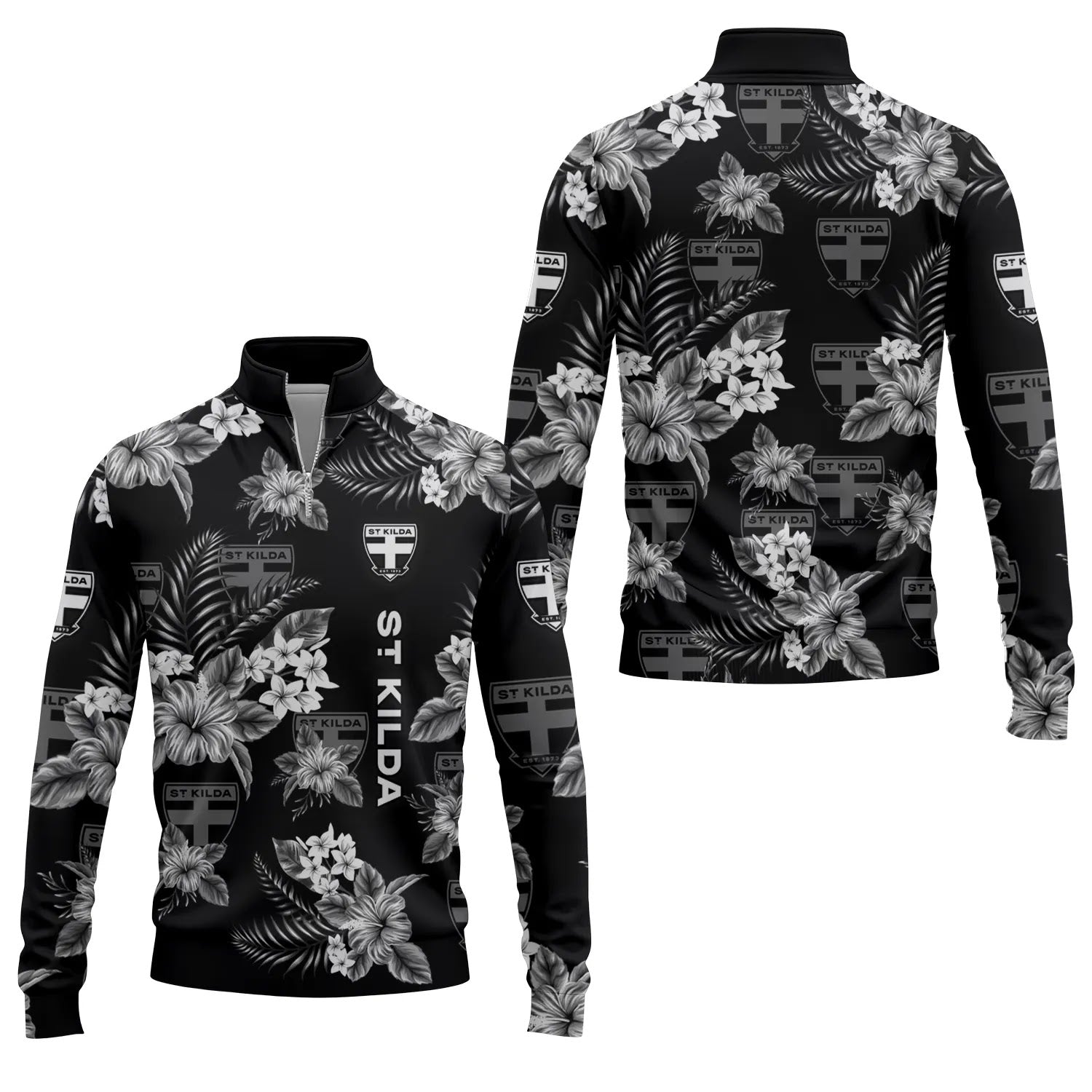 St Kilda Saints Quarter-zip Pullover SC054