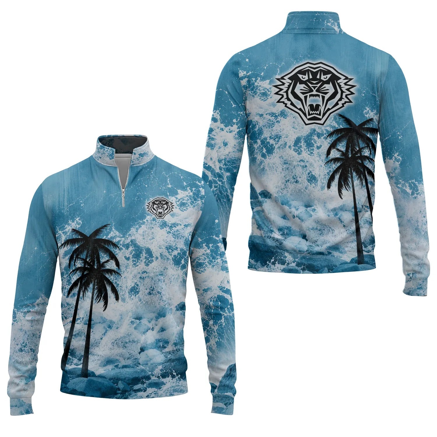 Wests Tigers Quarter-zip Pullover SHW052