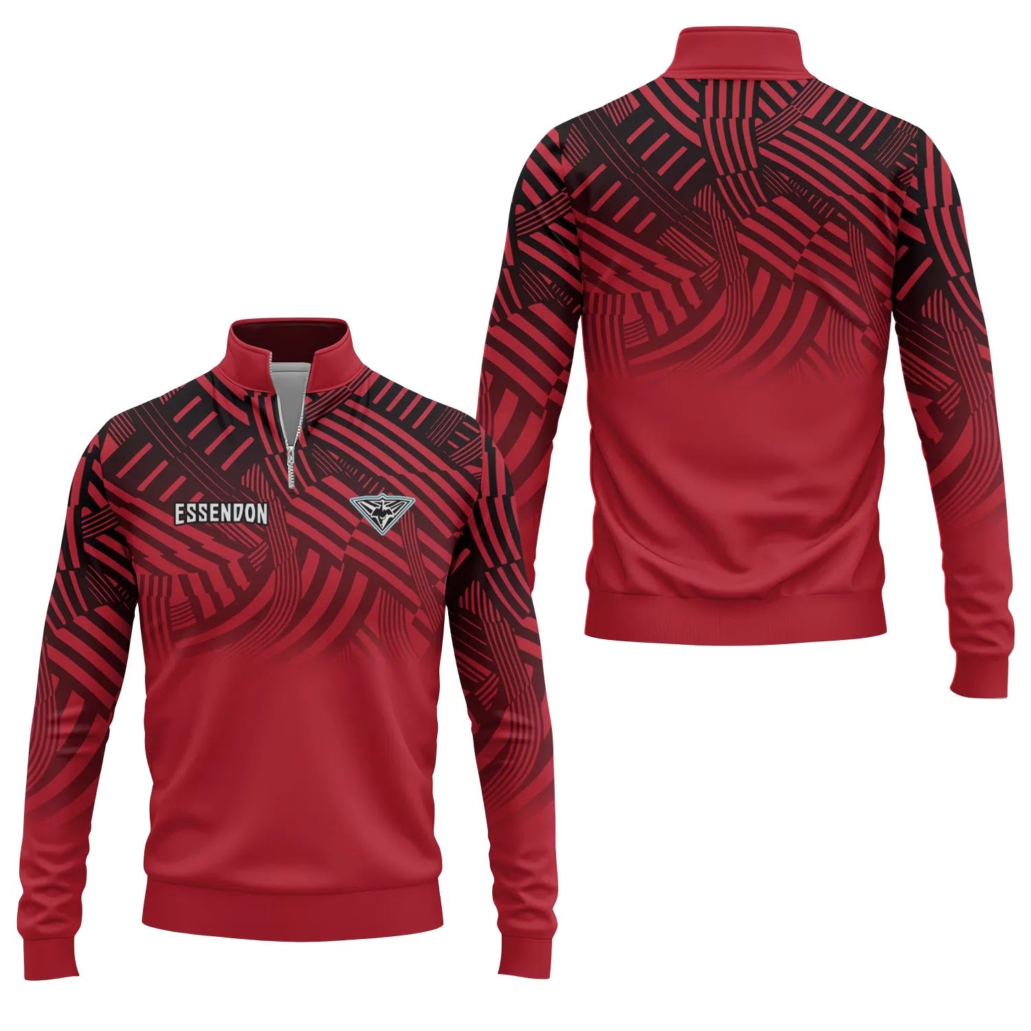 Essendon Bombers Quarter-zip Pullover SC121