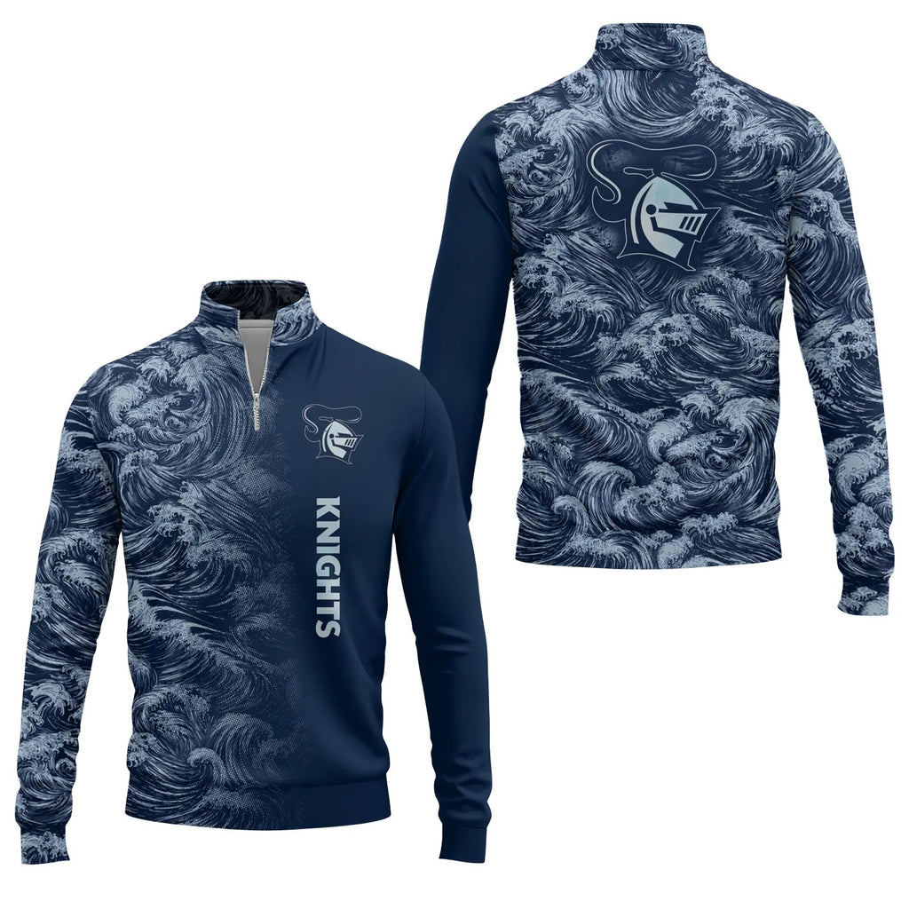 Newcastle Knights Quarter-zip Pullover SHW010