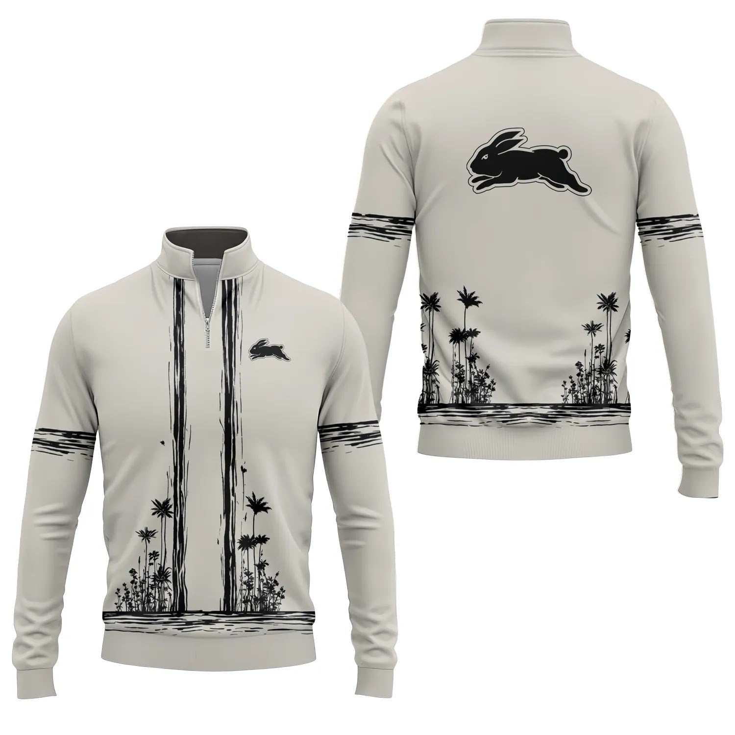 South Sydney Rabbitohs Quarter-zip Pullover SHW043