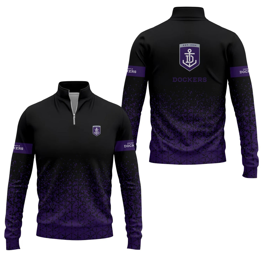 Fremantle Dockers Quarter-zip Pullover SC096