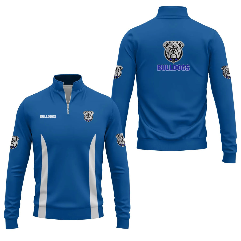 Canterbury-Bankstown Bulldogs Quarter-zip Pullover SC006