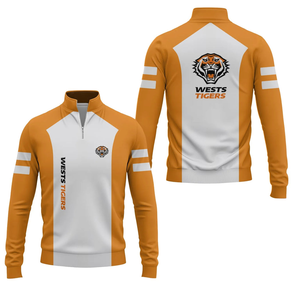 Wests Tigers Quarter-zip Pullover SC078