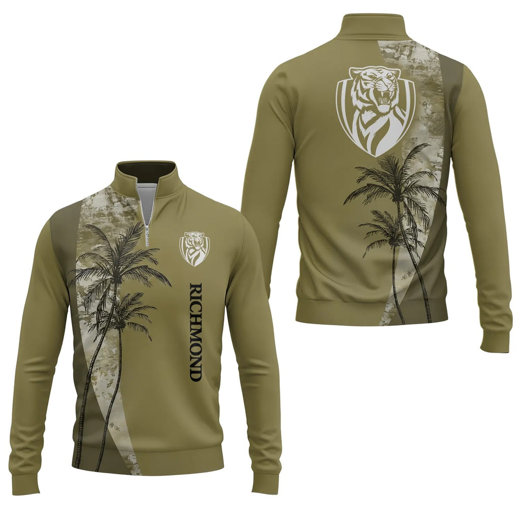Richmond Tigers Quarter-zip Pullover SHW071