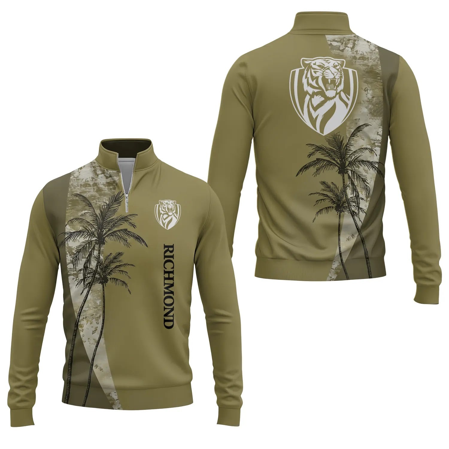Richmond Tigers Quarter-zip Pullover SHW071